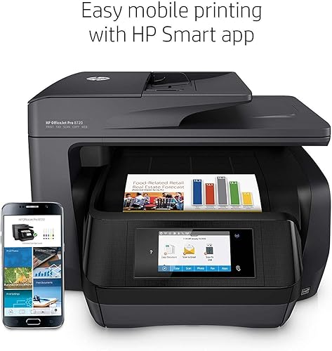 Miniatura 10 de Impresora multifunción HP OfficeJet 8720., Negro