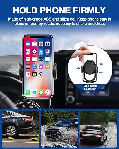 Miniatura 5 de Autorder Soporte de teléfono de coche para Toyota Venza XU80 LE XLE 2021 2022 2023, accesorios para soporte de teléfono, pantalla de 8 pulgadas,