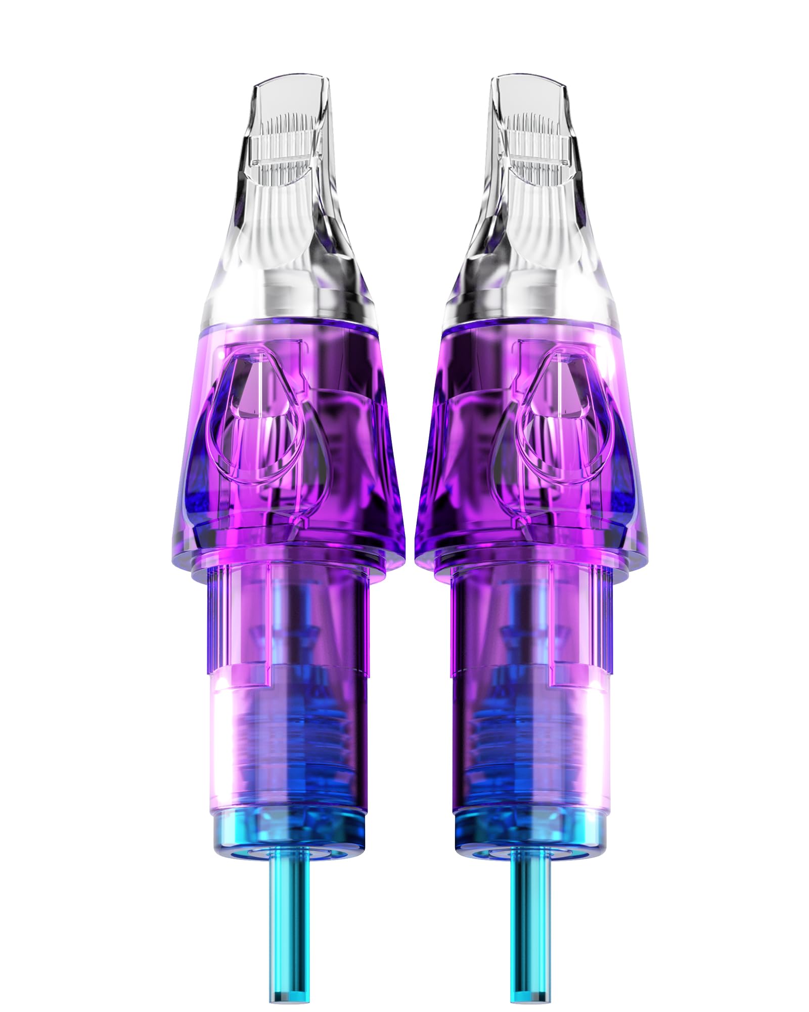 CNC Tattoo Nadeln 20 Stück Tattoo Needles Cartridges 17RM Professionelle Patronen Nadeln # 10 Bugpin 17 Round Magnum M-Taper mit Membran Einweg EN04B-20-1017RM-M