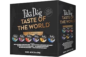 Tiki Dog Taste of The World: Gourmet International Dog Food Variety Pack