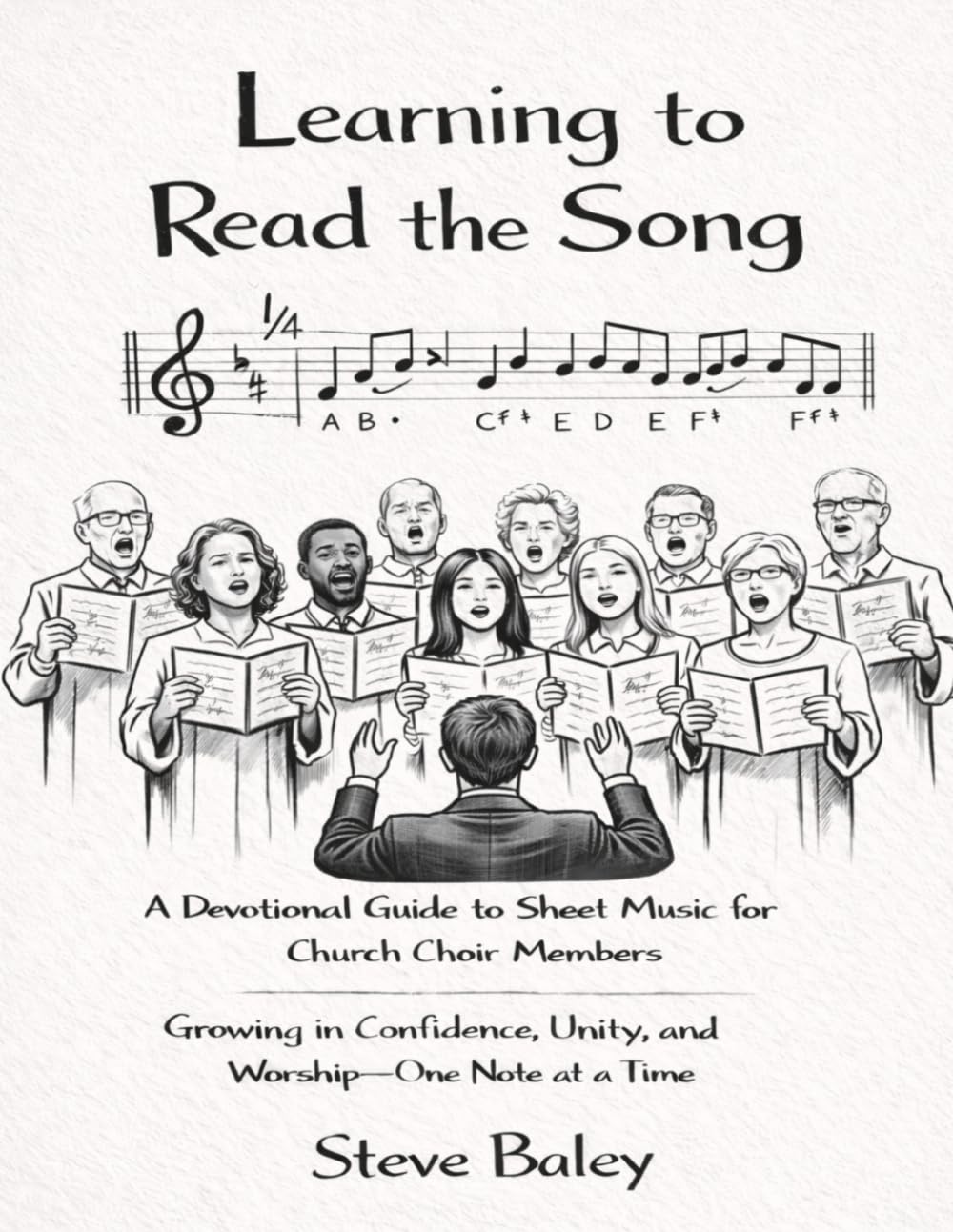 Learning to Read the Song: A Devotional Guide to Sheet Music for Church Choir Members Growing in Confidence, Unity, and Worship—One Note at a Time