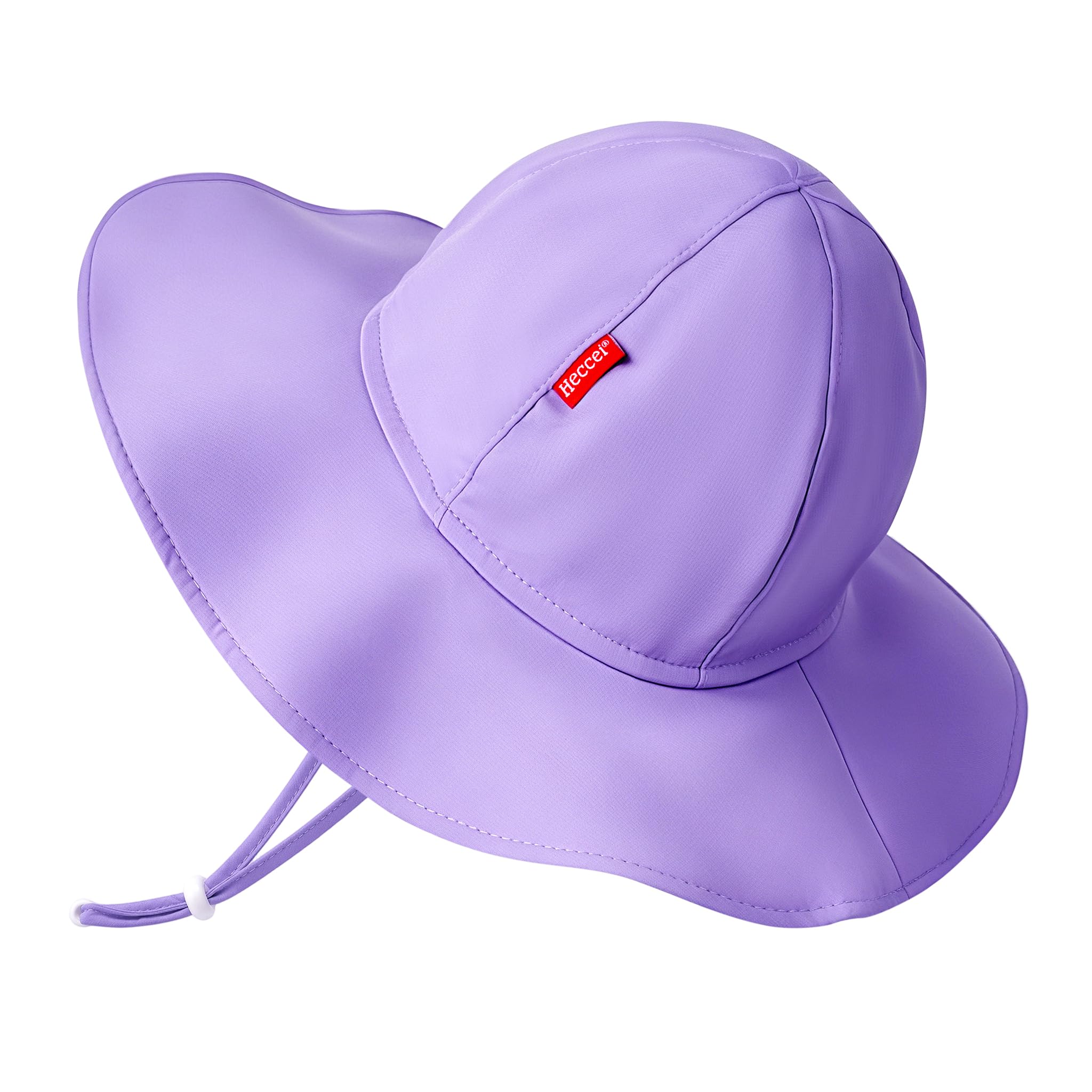 HECCEI Baby Sonnenhut UPF 50+ mit klappbarer Krempe & verstellbarem Kinnband – Schnelltrocknender Sonnenschutz-Hut für Jungen und Mädchen