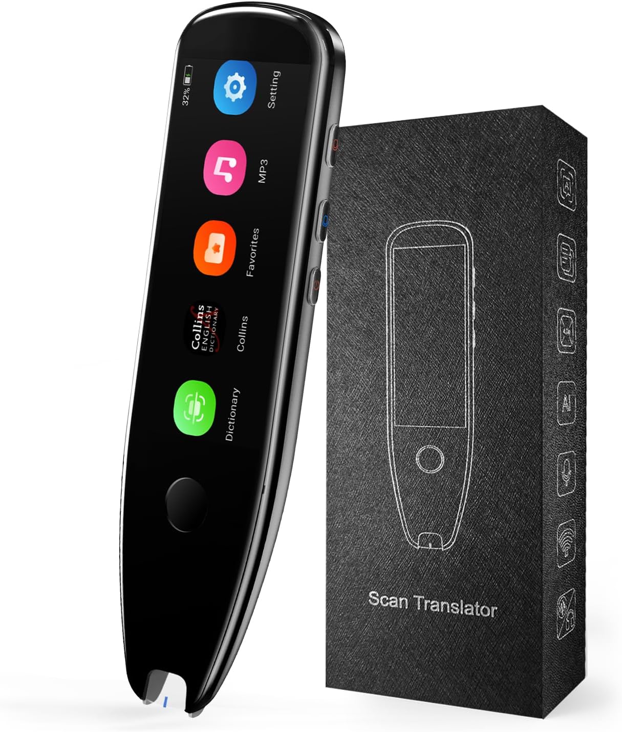 Translator Pen, Scan Reader Pen for Dyslexia, OCR Digital...