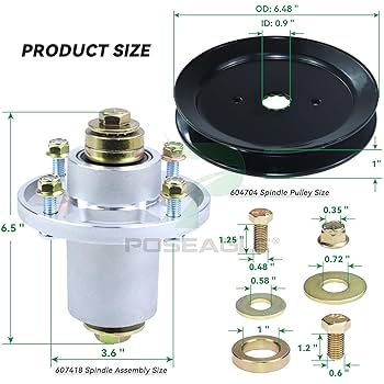 Amazon.com : POSEAGLE 2 Pack 607418 Spindle Assembly with