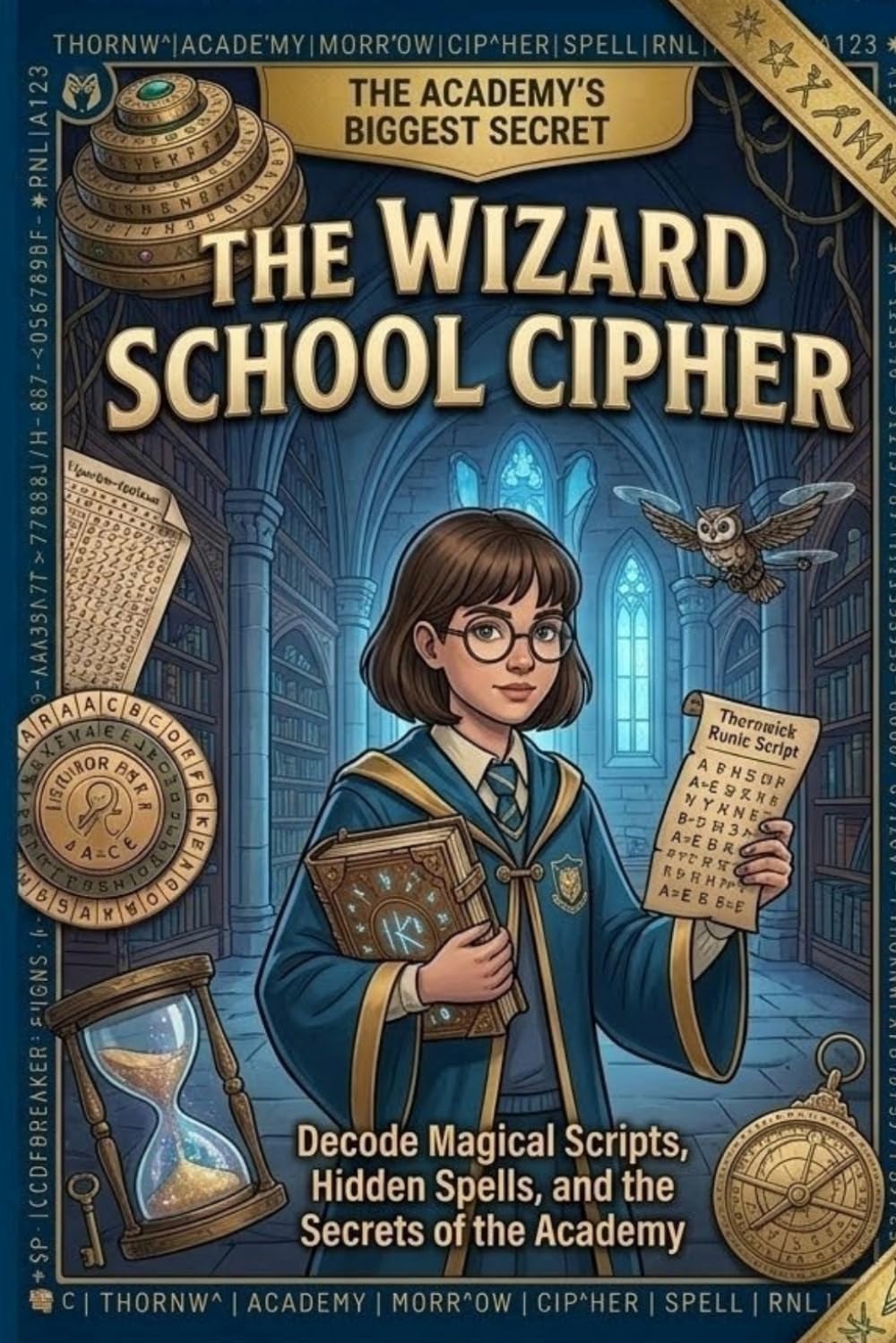The Wizard School Cipher: Decode Magical Scripts, Hidden Spells, and the Secrets of the Academy (The Codebreaker Series)