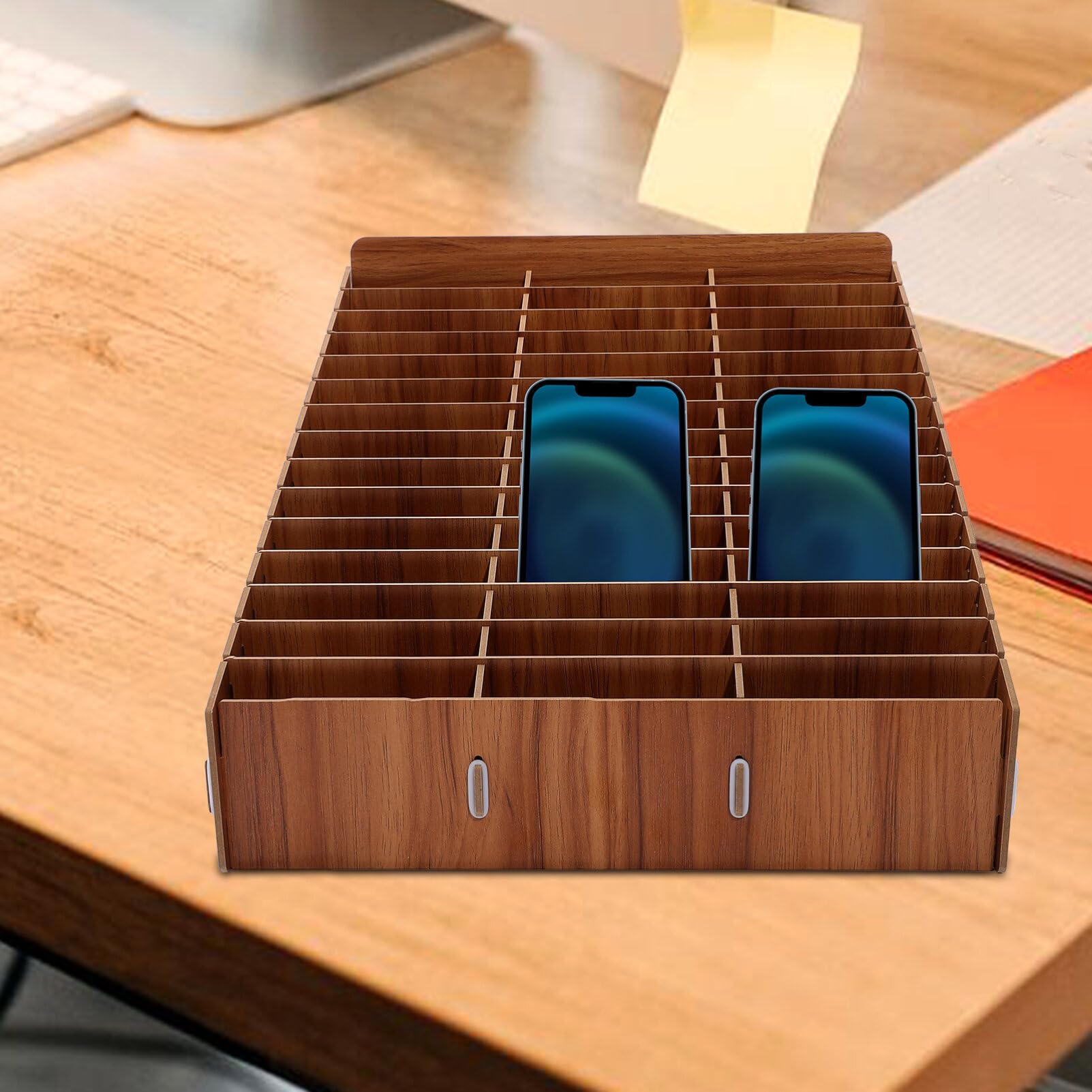 TEHAUX Organizer Per Telefonini Smartphone Multi-scomparti Per Scrivania Per e Scuola Design e