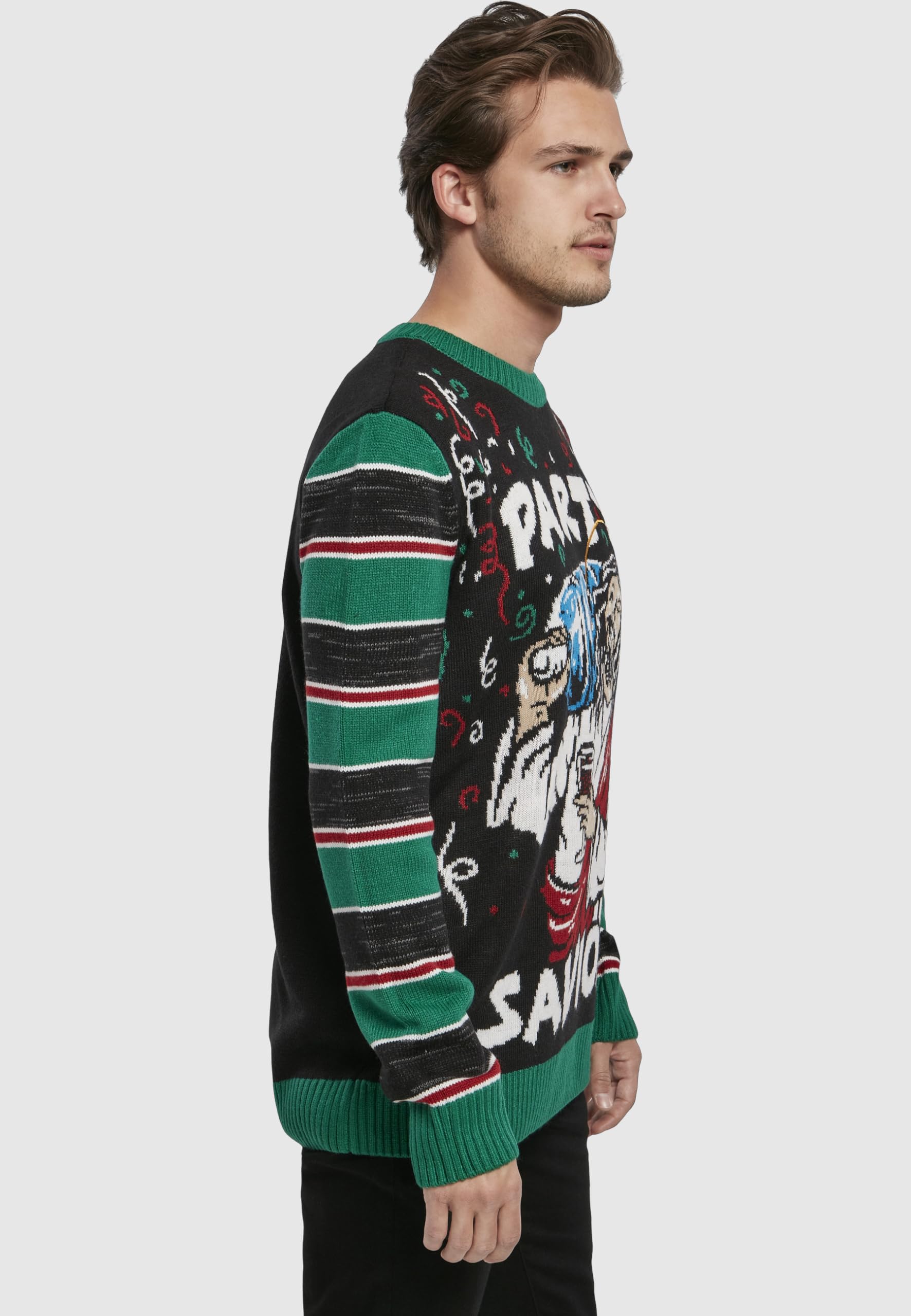 Urban Classics Herren Savior Christmas Sweater