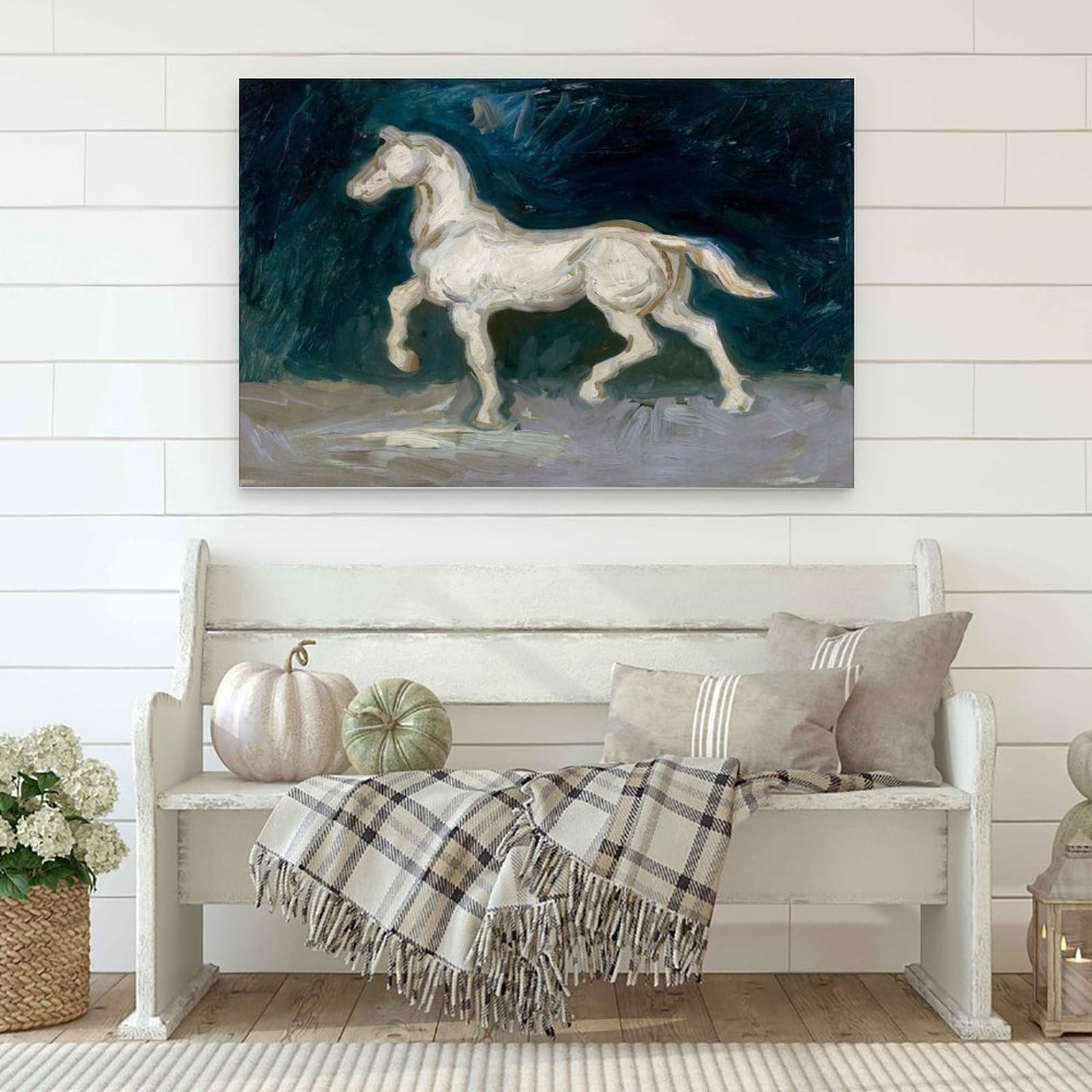 Amazon.co.jp: フィンセント・ファン・ゴッホ 1886年作「馬」絵画