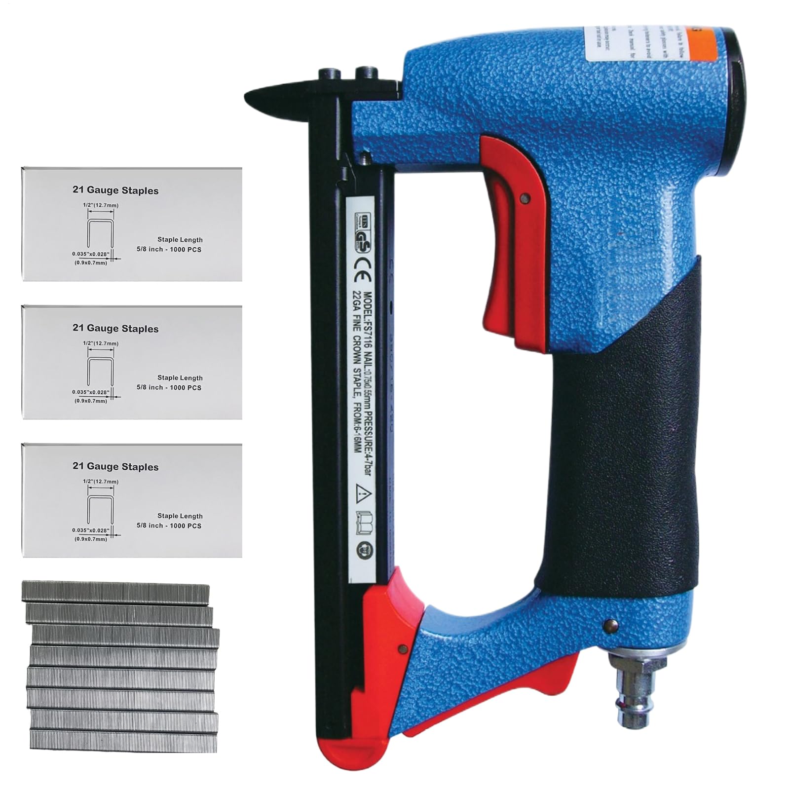 Clavadora de Acabados Neumática 4-8 bares, removedor de clavos de intensivo | Extractor Neumático de Clavos para construcción, carpintería, proyectos bricolaje, es