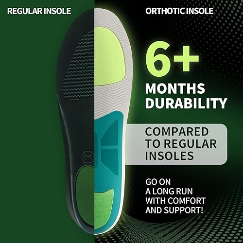 Miniatura 9 de STSVZORR Más de 220 libras, inserto de soporte de arco alto, almohadilla metatarsiana, alivio del dolor, para hombres y mujeres, plantilla