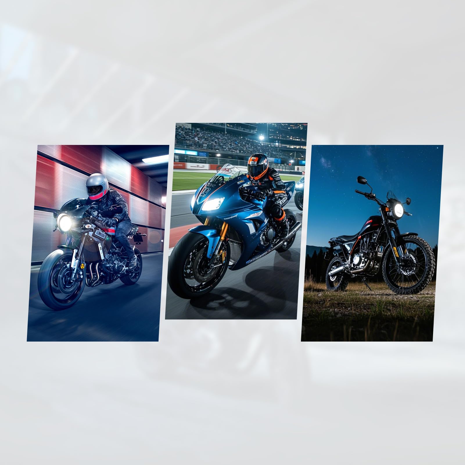 Morsetti per fari del motociclo Fari fendinebbia di guida Luci ausiliarie da lavoro Staffa di fissaggio universale Faretti in lega di alluminio Kit di staffe per morsetti per tubo fendinebbia per moto