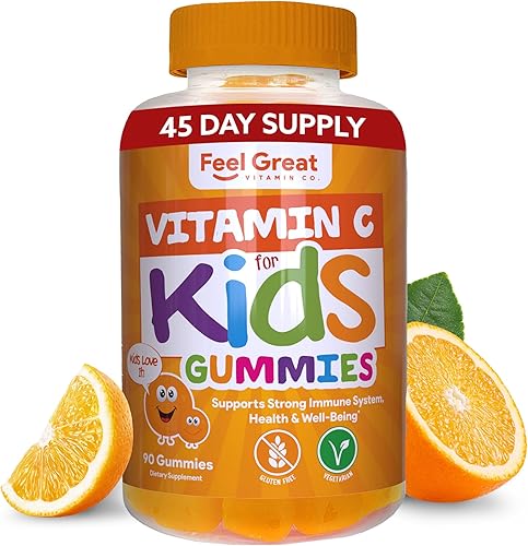 Vista 88 de Feel Great Vitamin Co - Gomitas de vitamina D para niños (suministro de 3 meses) Vitamina D3 para niños (1000 UI) Deliciosas gomitas