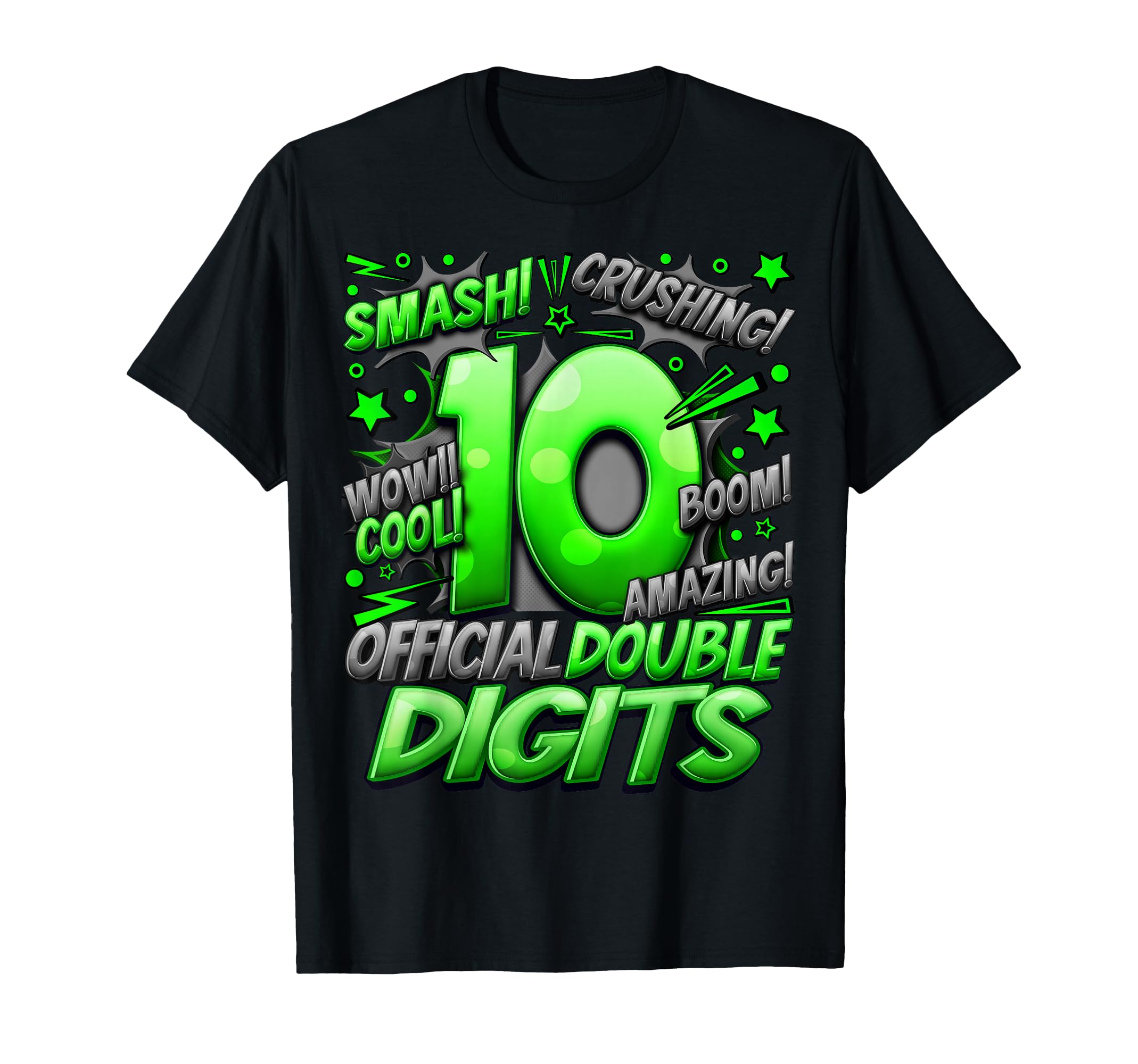 Official Double Digits 10th Birthday Awesome Since 2013 Boy T-Shirt