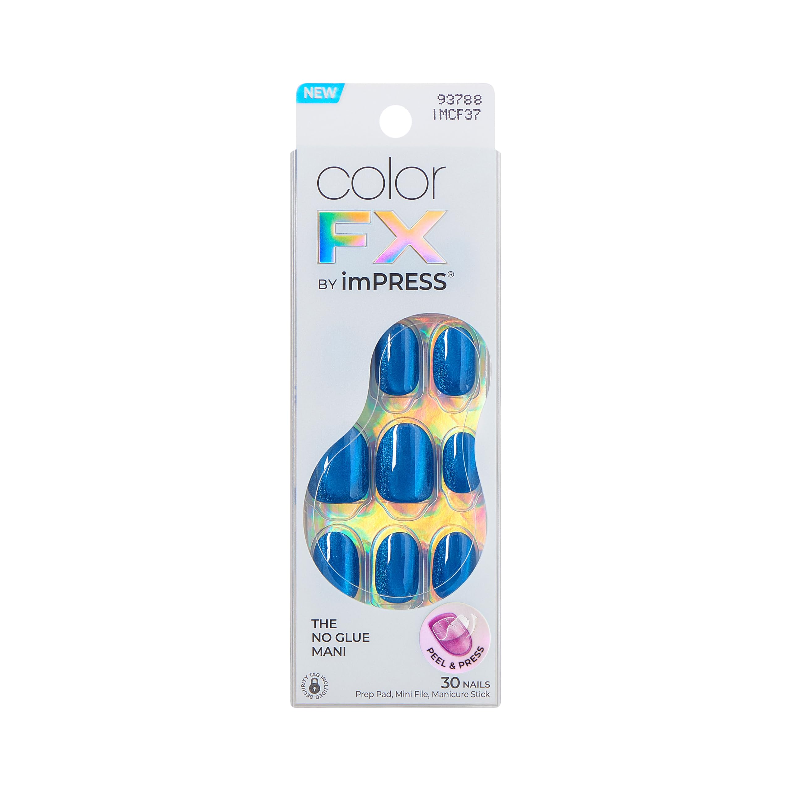 Amazon.com: Kiss colorFX by Impress Press On Nails, Reconnect, 30