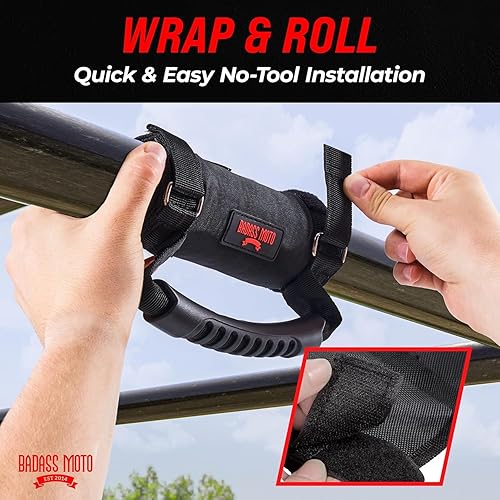 Vista 4 de Agarre de contención para padres Negro 2-PK