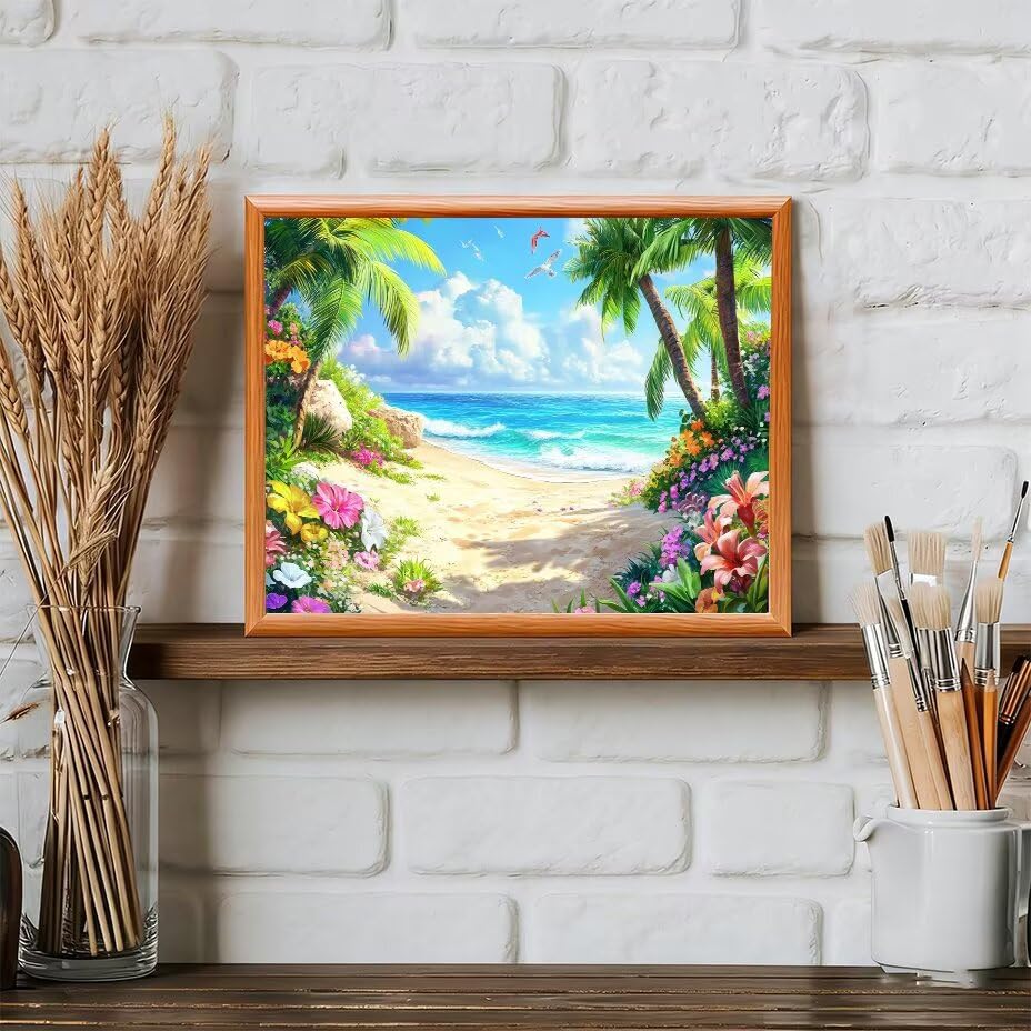 Pintura por numeros adultos para relajarse tardes de manualidades 3