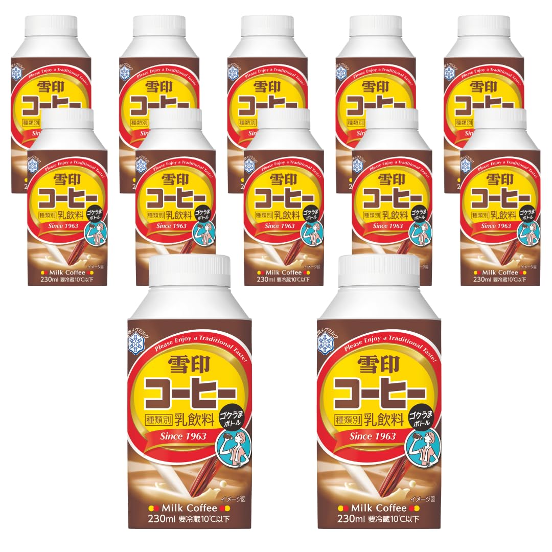Amazon.co.jp: [冷蔵]雪印メグミルク 雪印コーヒー ゴクうまボトル