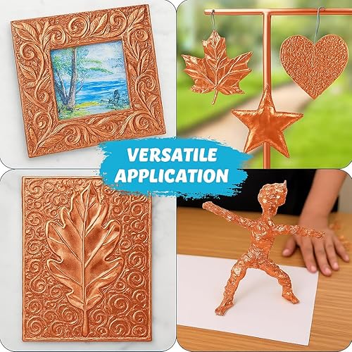 Miniatura 3 de lámina de aluminio de calibre 38, de 12 pulgadas x 25 pies, rollo de cobre solamente