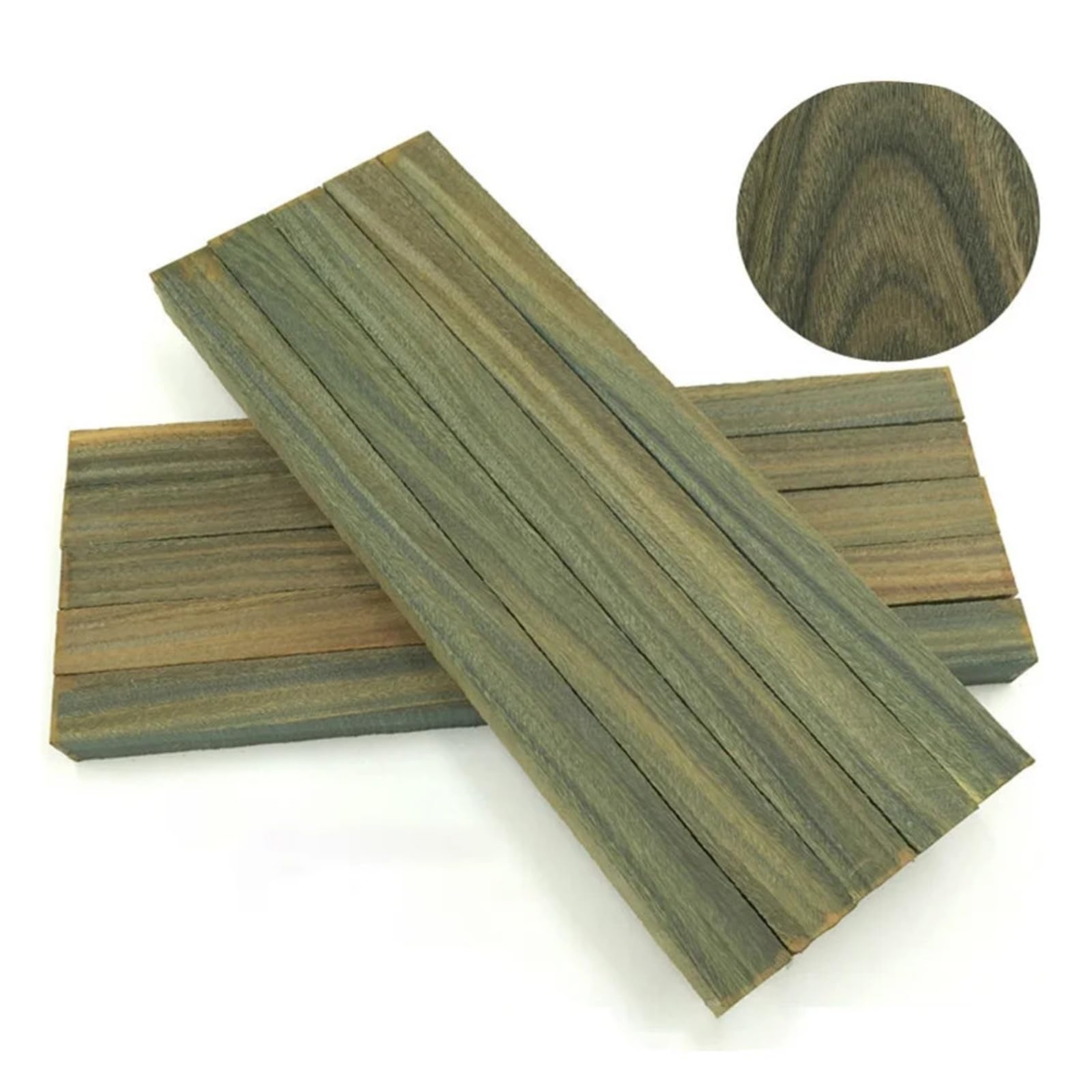 Rzeźbione drewno naturalne zielone drzewo sandałowe ręcznie wykonane lite drewno DIY rzeźba materiał drzewo sandałowe rzemiosło tworzenie kłód drewniane patyczki (10 x 5 x 5 cm 1 szt.)