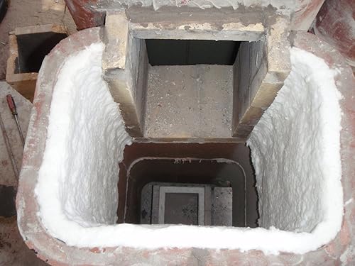 Miniatura 4 de Aislamiento de fibra cerámica Manta 2300F 8libras 1" x 24" X 25'(B10)