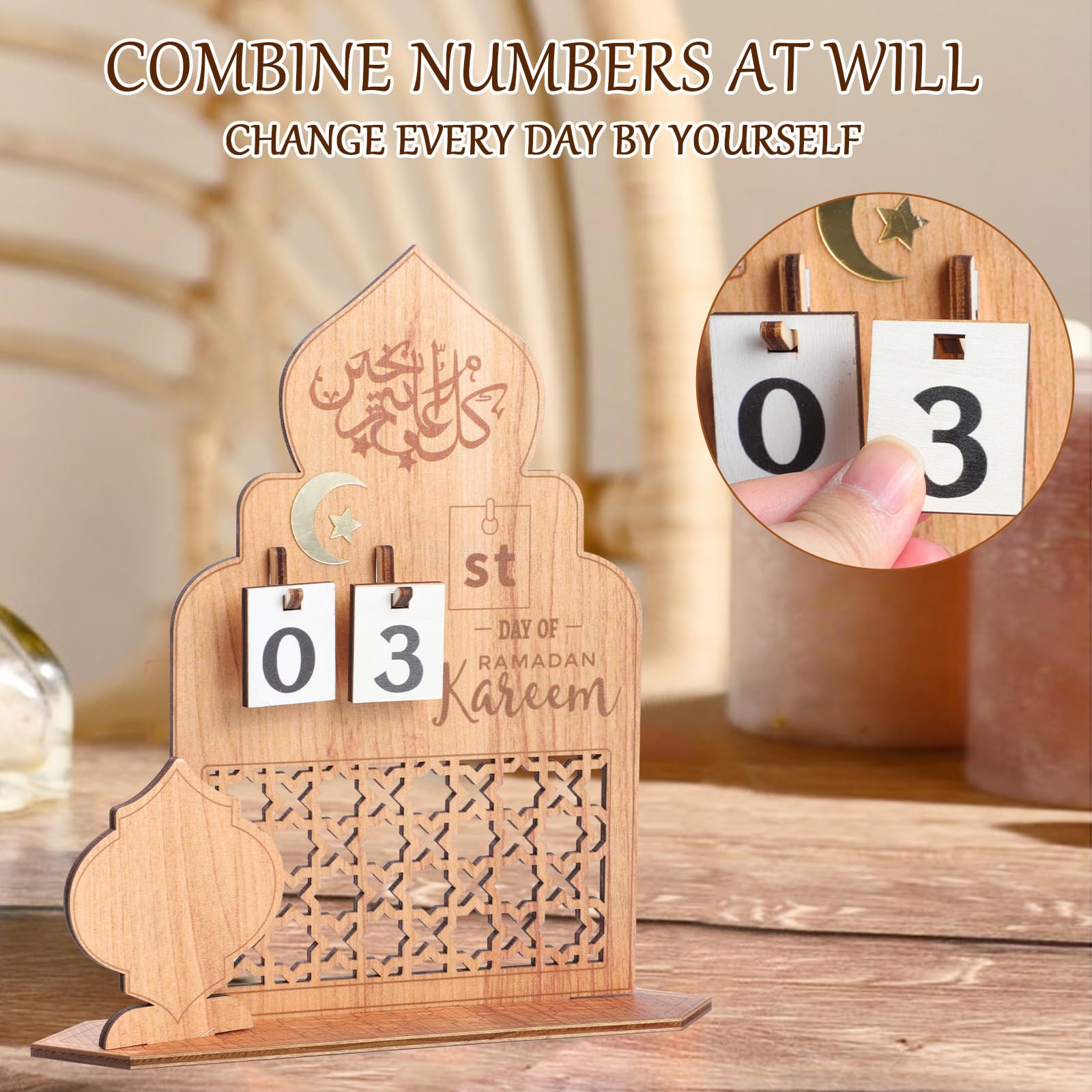 Calendario Di Natale Per L'avvento Come Conto Alla Rovescia Per Le Festivit%c3%a0 Dell Legno Blu Image199210823