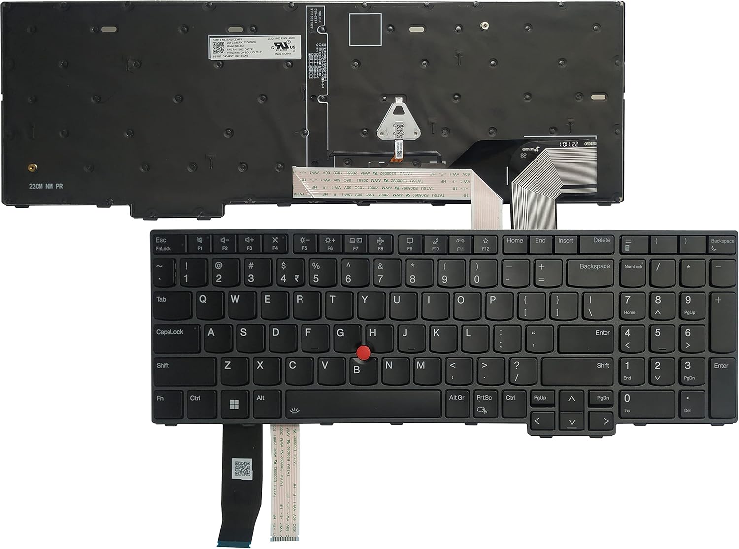 Laptop Replacement Keyboard Compatible for Lenovo Thinkpad