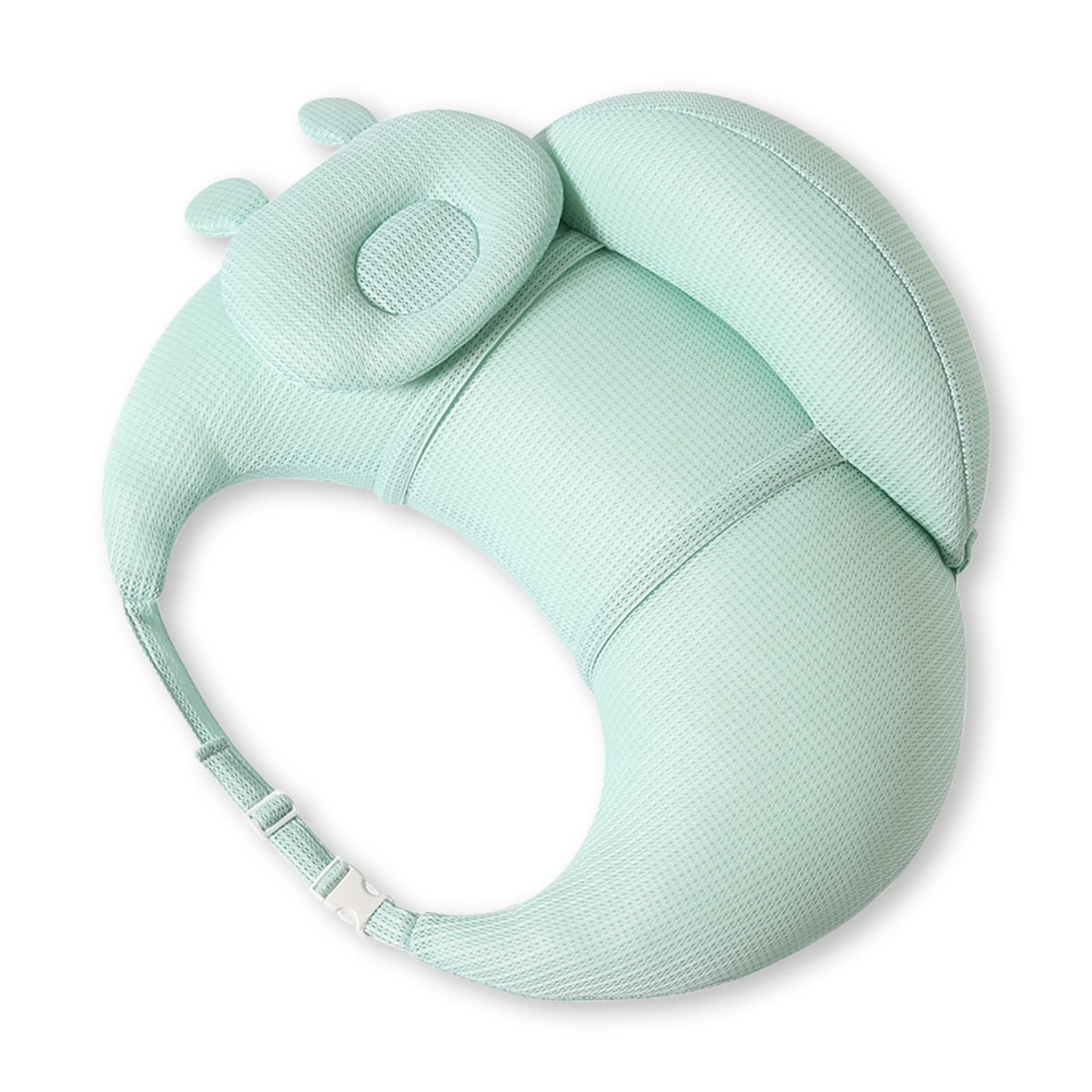 Occuwzz ® Nursery Pillows, Original Plus Size Breastfeeding Pillows for More Support for Mom and Baby, with Adjustable Waist Strap and Removable Cotton Cover