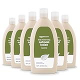 Daily Oatmeal Body Lotion and Skin Protectant Moisturizer&comma; Fragrance Free&comma; 18 Fl Oz &lpar;Pack of 6&rpar; &lpar;Previously Solimo&rpar;