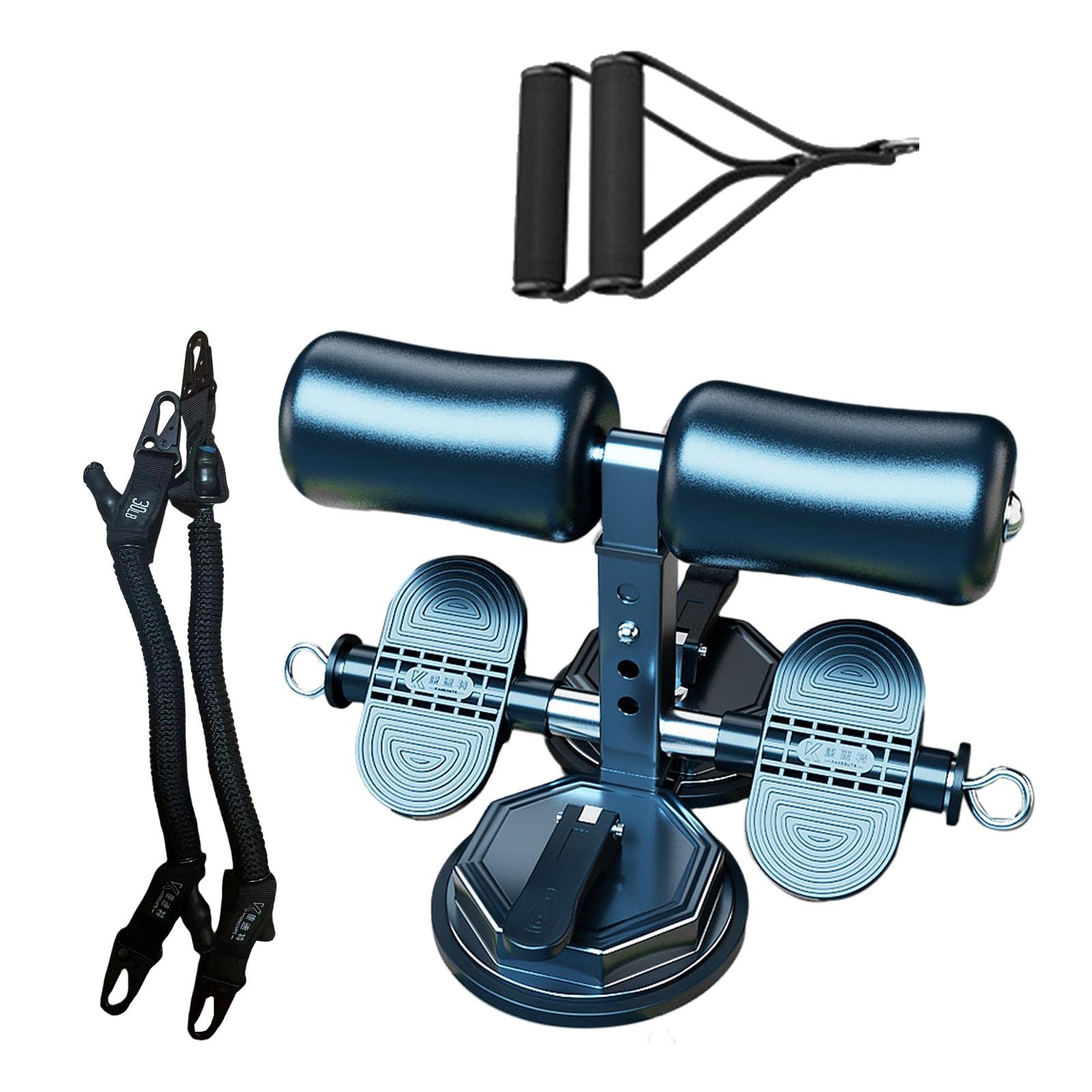 Fashion My Day® Sit up Bar with 2 Strong Suction Cups Adjustable Assistant Device Situp Aid Black with Rope| Sporting Goods | Fitness, Running & Yoga | Fitness Equipment & Gear | Abdominal Exercisers-image-49