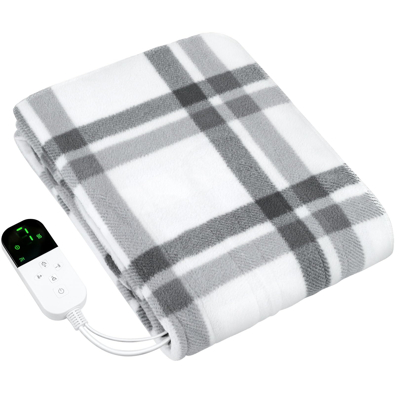 Amazon.co.jp : 電気毛布 掛け敷き兼用 洗える【160x80cm 7段階温度