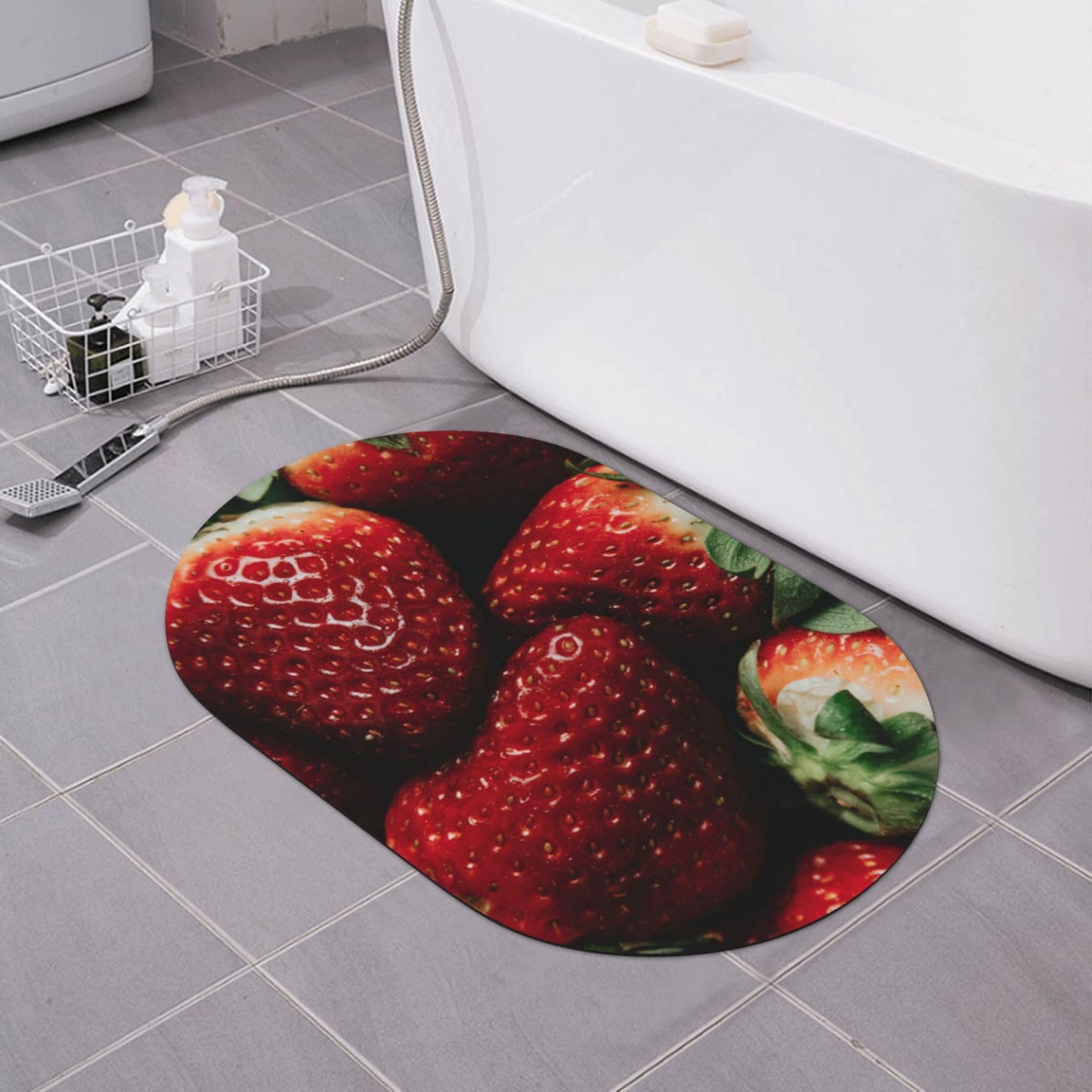Tapis de bain en diatomée VACSAX anti-glisse : fini le sol mouillé après la baignoire