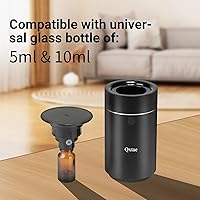Vista 3 de Difusor de coche sin agua para aceites esenciales. Ambientador a batería, recargable USB-C, silencioso, a prueba de fugas, temporizador de cuenta