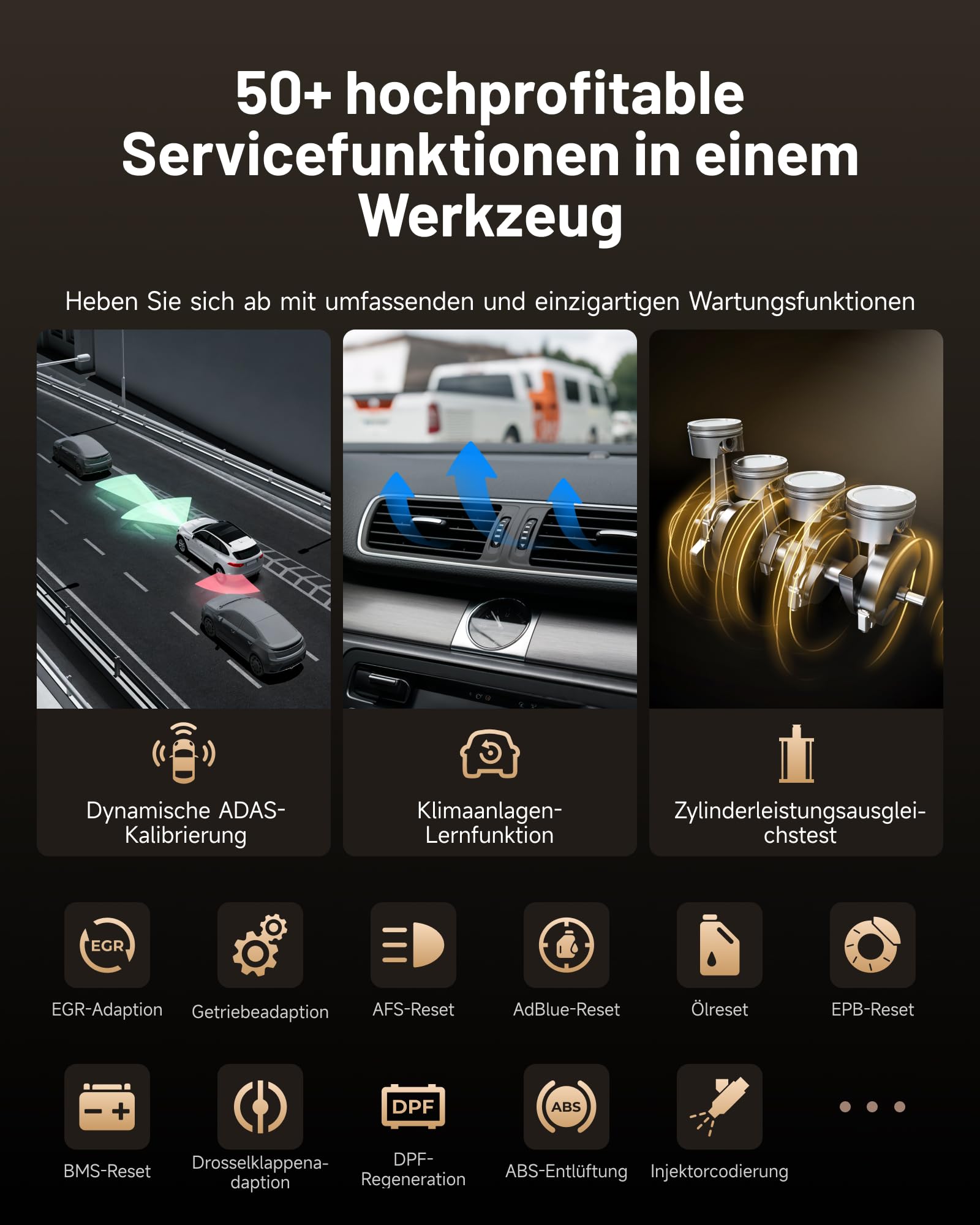 TOPDON ONE 10,1" bidirektionaler OBD2 Diagnosegerät, J2534 Pass-Thru, ECU-Codierung&über 50 Servicefunktionen, Alle Systemdiagnosen mit TopFix KI, OE-Topologie, FCA/Renault/VAG SFD SGW-Zugriff, CAN-FD