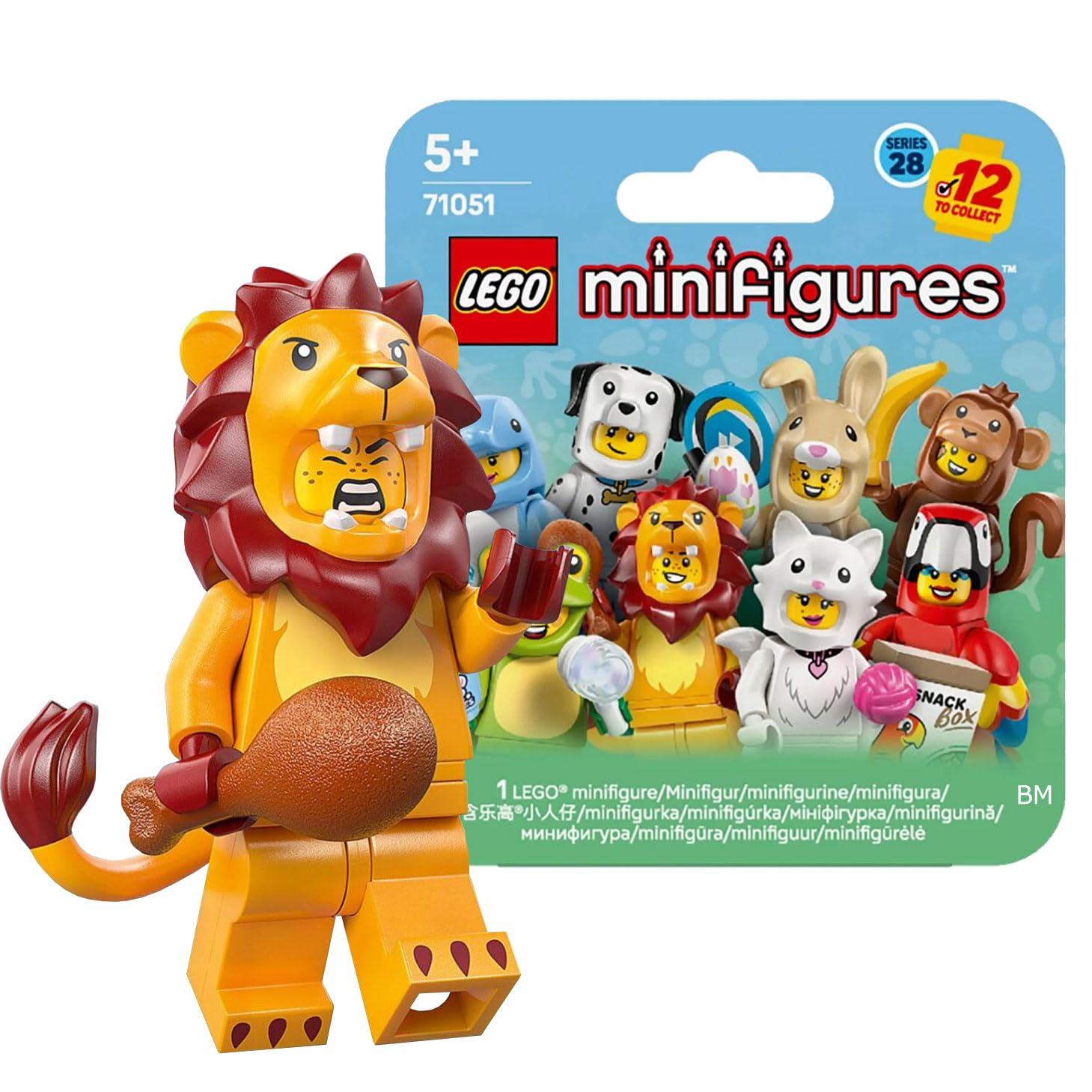 Amazon.co.jp: LEGO(レゴ) ミニフィギュア どうぶつシリーズ28