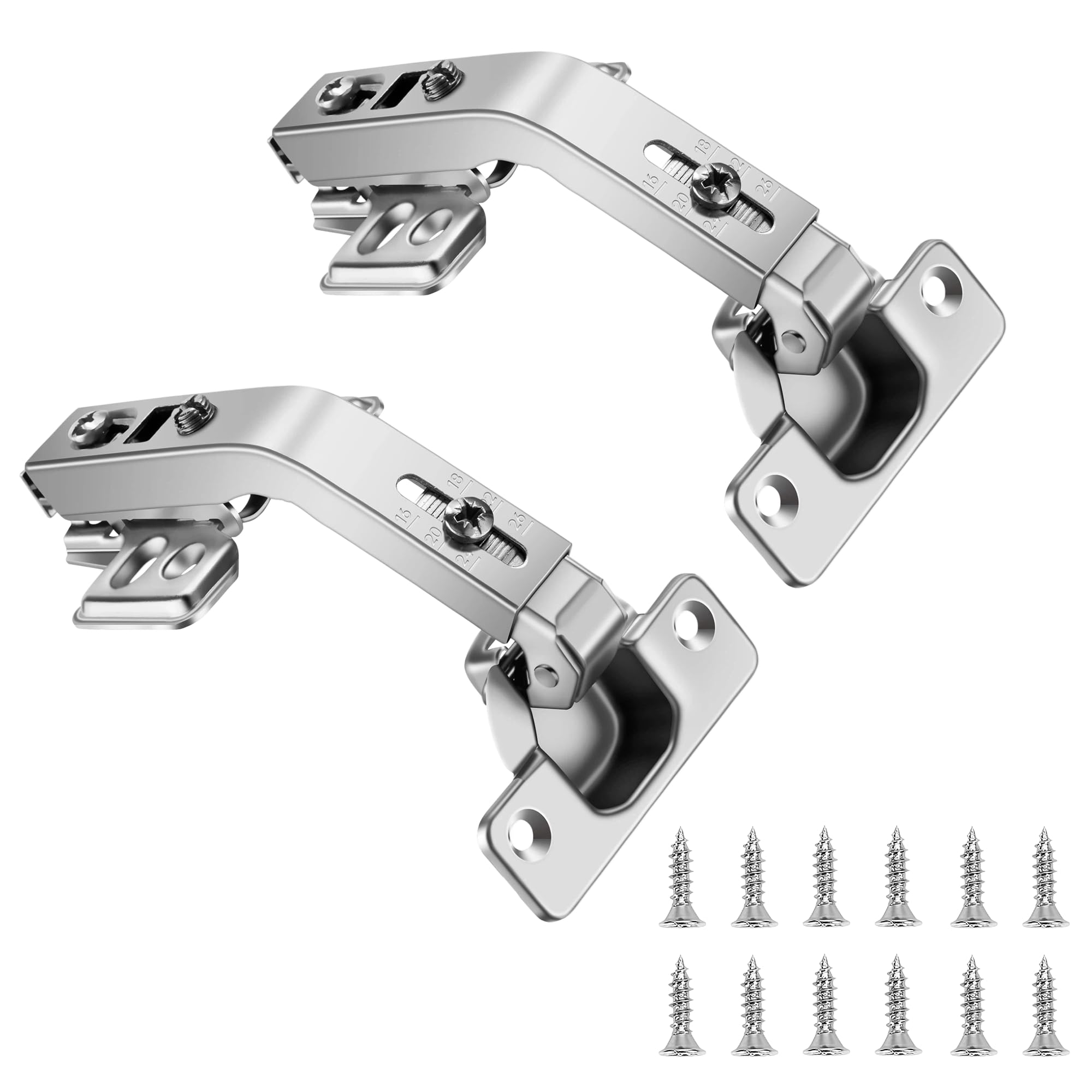 2-Pack 165 Degree Lazy Susan Hinges 50% Faster Install — Amazon image 12