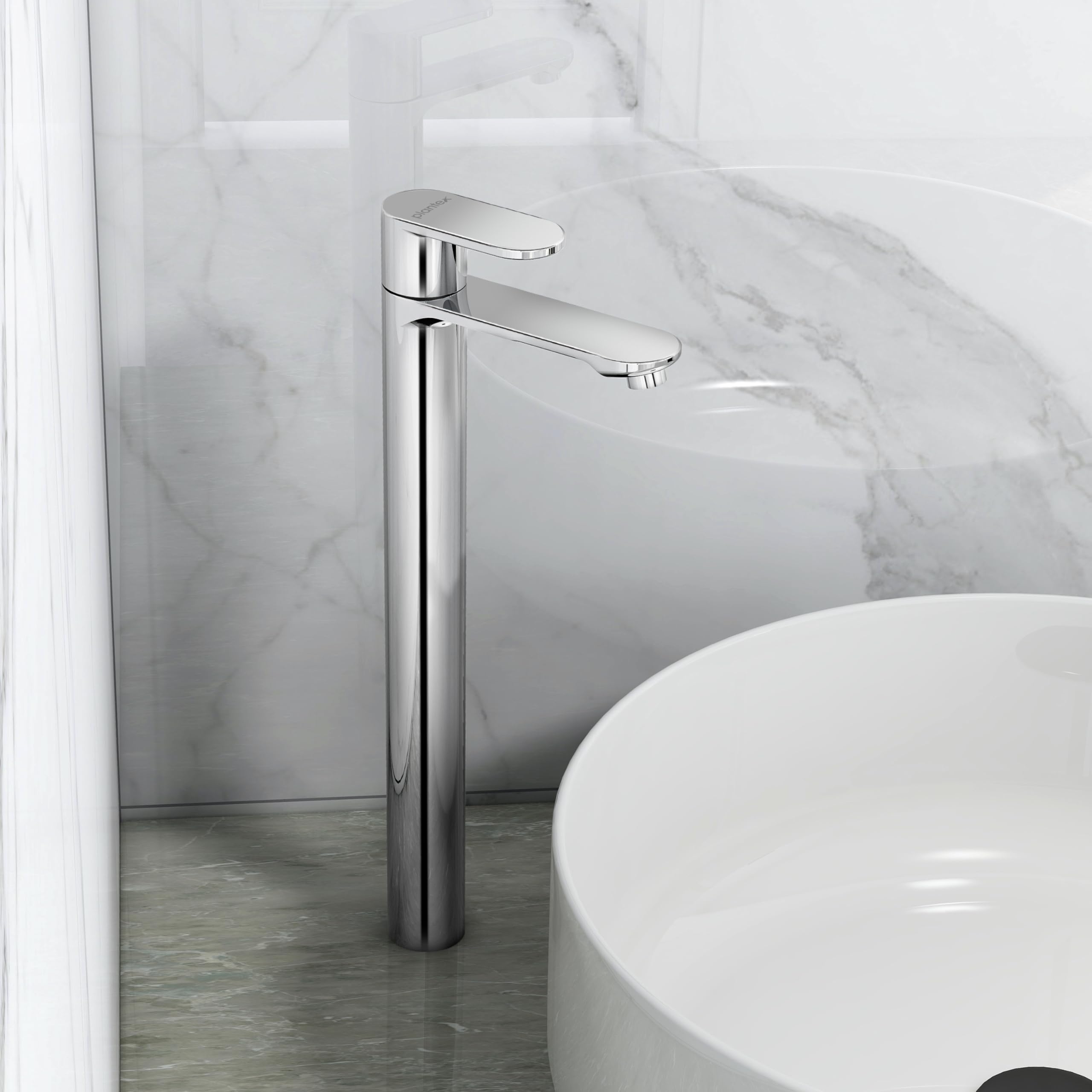 Plantex Pure Brass High Neck Pillar Tap for Wash Basin/Tabletop Single Lever Basin Tap with Teflon Tape-7 Year Warranty (ORN-204-Chrome) (B089ZQQ7J7) Amazon Price History, Amazon Price Tracker