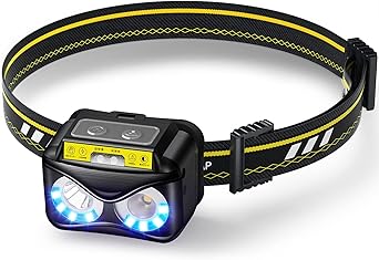 Amazon Co Jp デュアルライト Ledヘッドライト 高輝度 センサー機能 6つモード Usb充電式 ヘッドライト 白色 暖色ライト Led ヘッドランプ 残量表示 角度調整可 防水 小型 軽量 作業灯 キャンプ 登山 夜釣り ハイキング ランニング アウトドア 防災 停電用