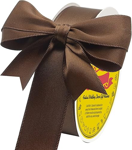 Miniatura 347 de Cinta de satén verde esmeralda de doble cara de 1-1/2 pulgadas x 50 yardas, cinta de poliéster verde esmeralda para envolver regalos, muy adecuada