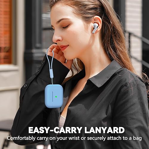 Miniatura 5 de Ljusmicker Funda para AirPods Pro de 2 generación (20222023) con kit de limpieza, funda protectora de silicona suave para Apple AirPod Pro 2 Gen