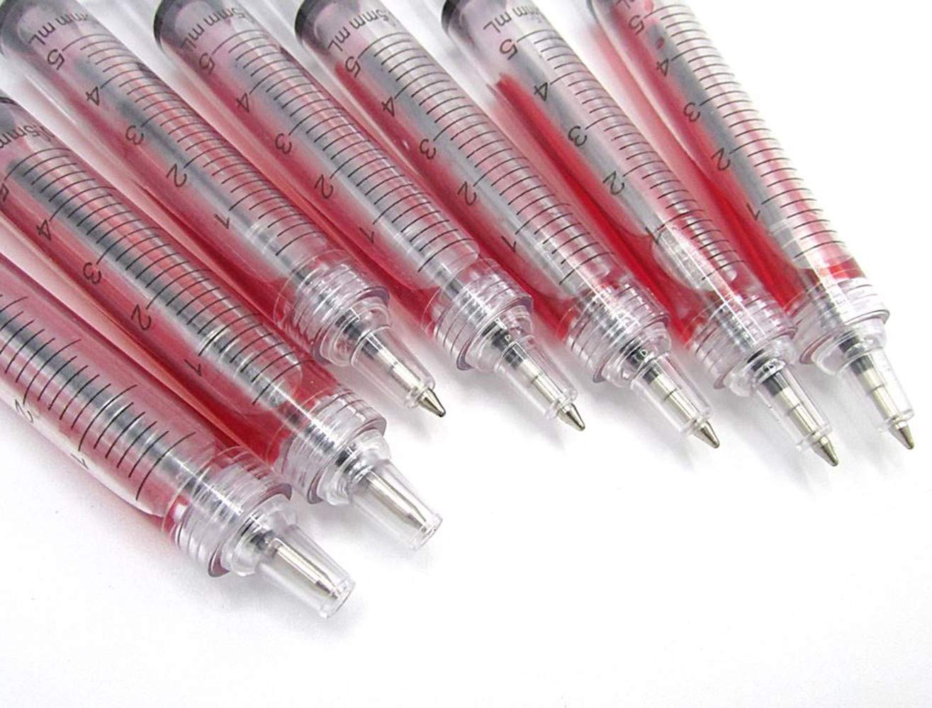 Dazzling Toys Novelty Fake Needle Syringe Pens Costume Accessory