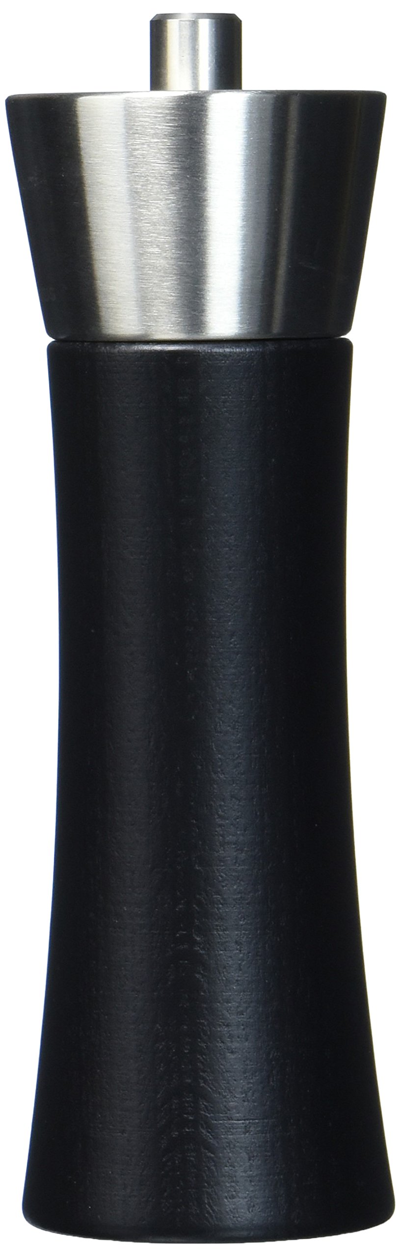 Zassenhaus Black Augsburg Pepper Mill Modern 18Cm