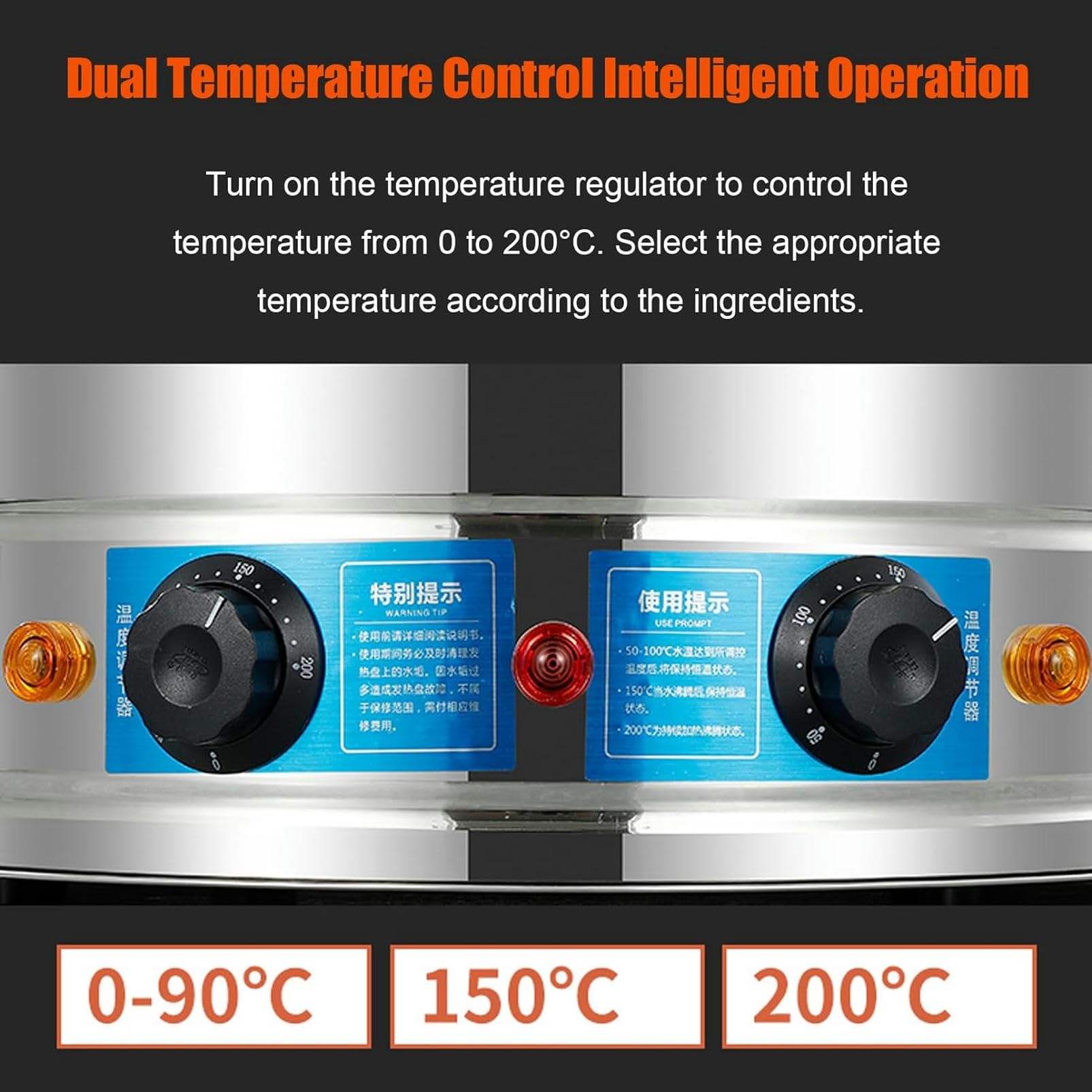 Cuiseur à pâtes commercial, cuiseur à nouilles électrique 3800 W à économie d'énergie, chauffage rapide par le bas avec 4 paniers pour restaurant, cuisson de boulettes de légumes 0-200 ℃ températ