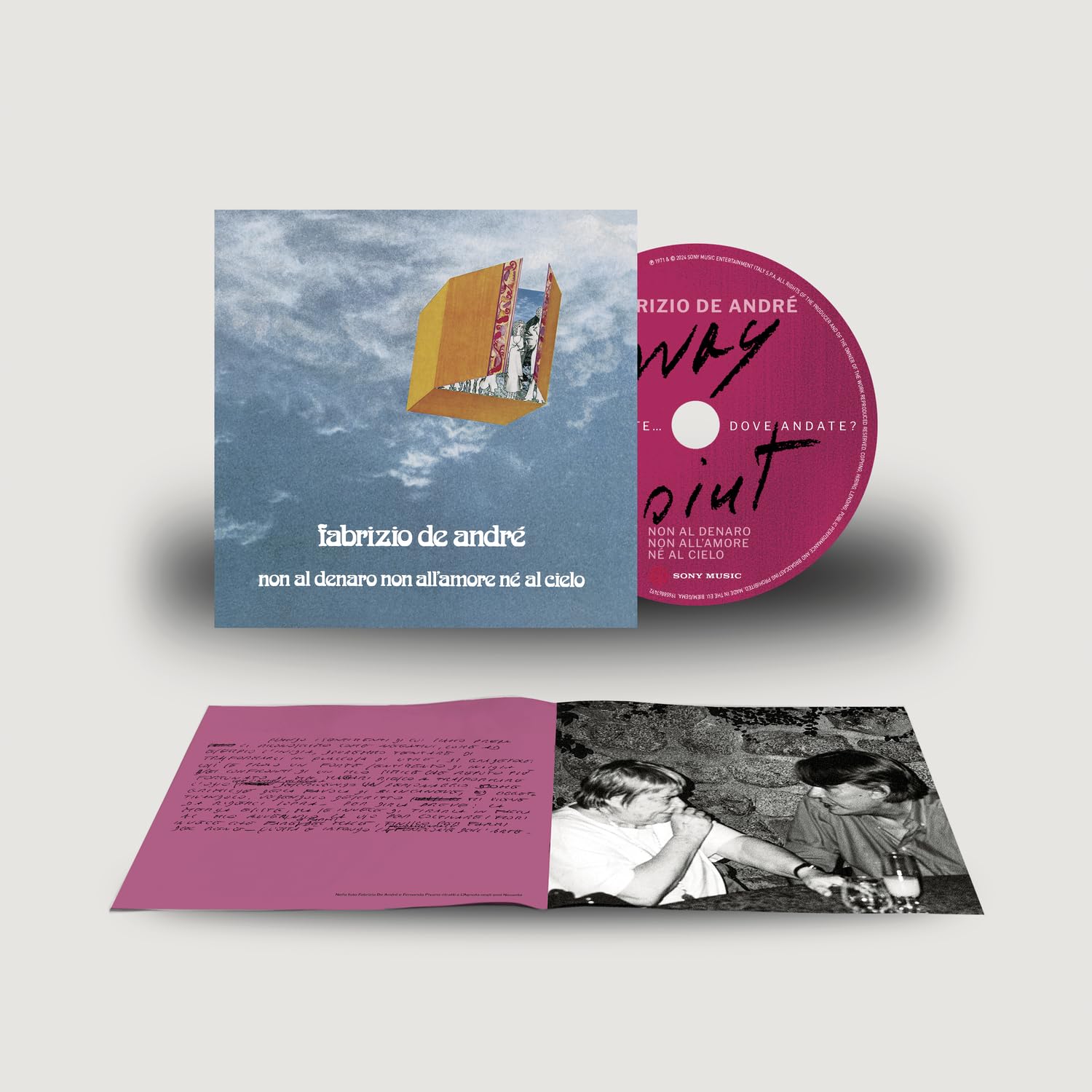 Non Al Denaro Non All'amore Ne Al Cielo (cd + Nuovo Libretto Editoriale) - Edizione Way Point. Da dove venite… dove andate