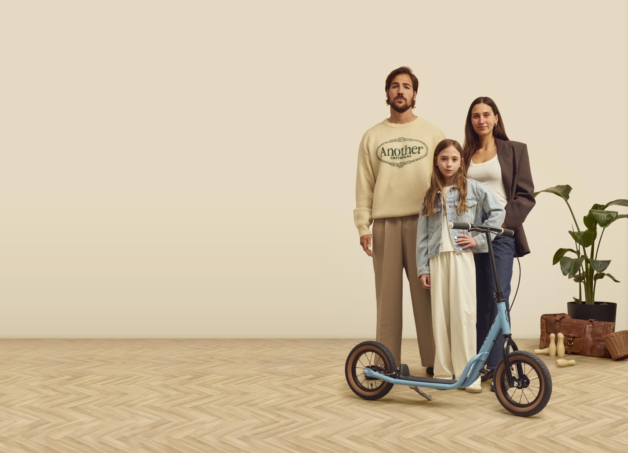 PUKY R 07 L | Street Scooter Kinder | Sicherer Roller Kinder 4 Jahre + | Kinderroller ab 4 Jahre mit Rutschfestem Trittbrett | Tretroller mit höhenverstellbarer Lenker | Kinderscooter