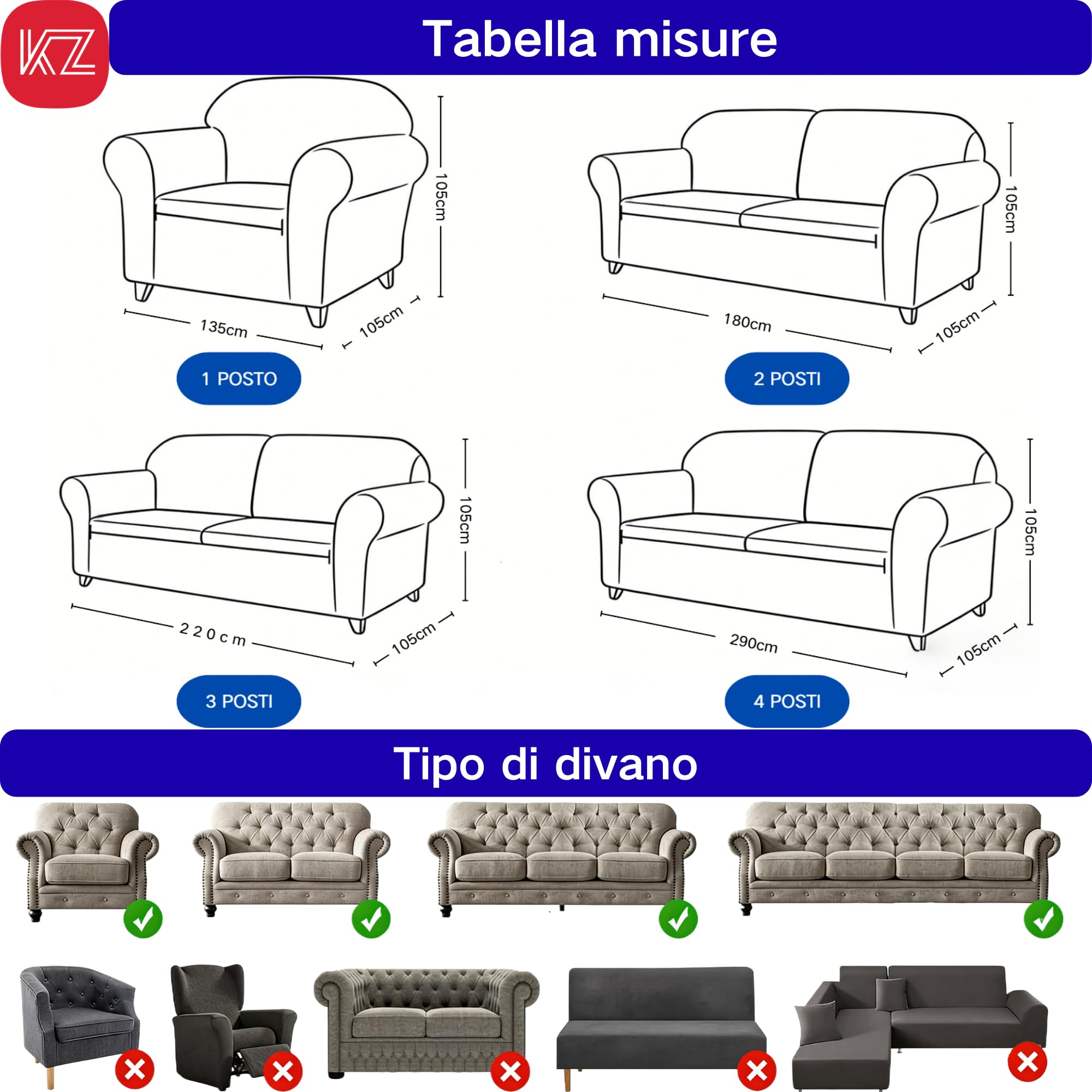 VKZ Sofabezug Stretch mit Volant für 4-Sitzer Sofa, Elastischer Sofa Überzug Waschbar, Couchbezug mit Armlehnen und Wabenmuster,Bordeauxrot