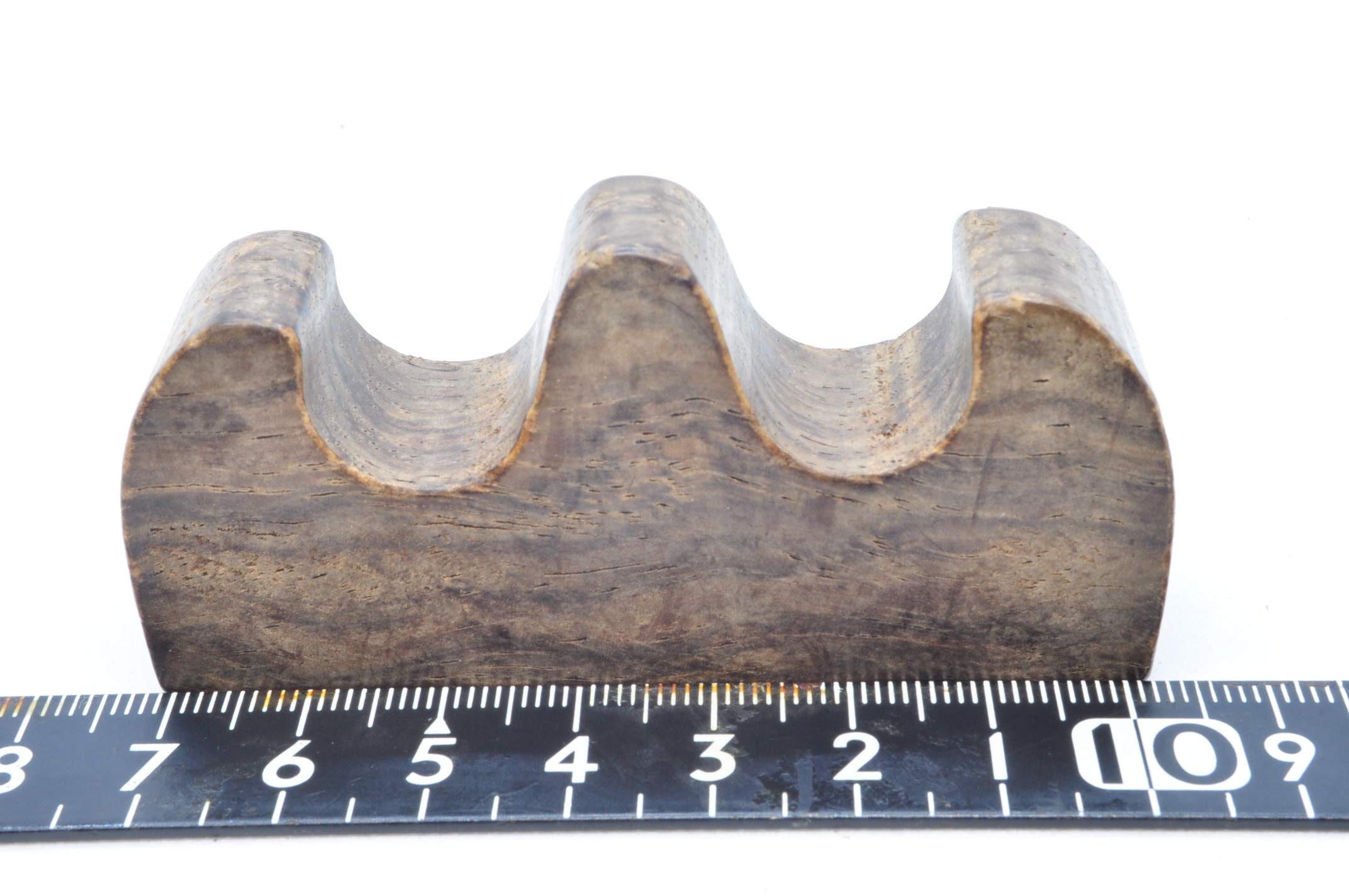 Amazon | 黑梓木製 筆置き 3つ山 | 書道筆 | 文房具・オフィス用品