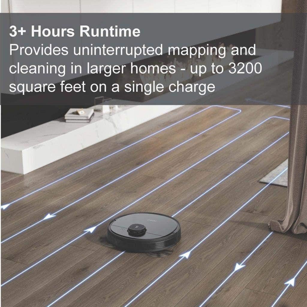 2-in-1 Robot Vacuum & Mop with Laser Navigation, App Control, 3-Hour Runtime 4