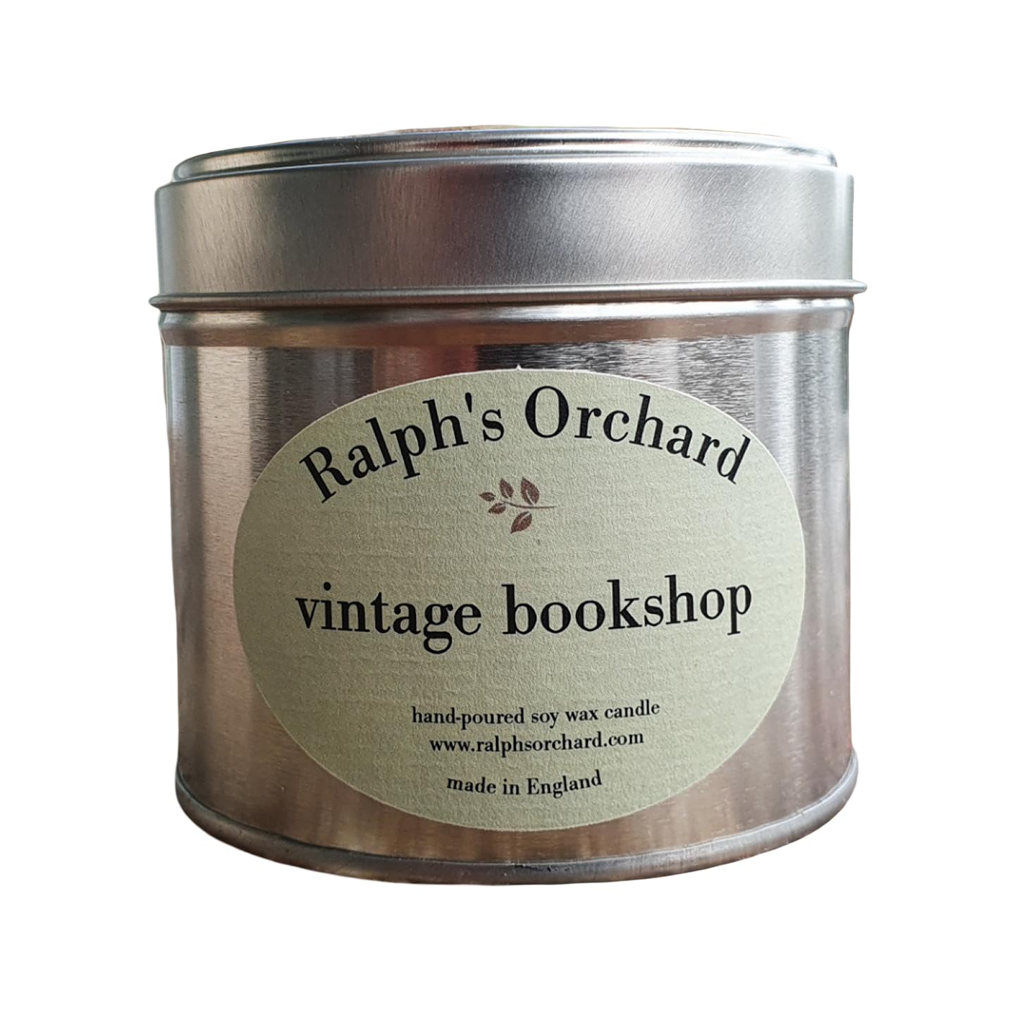 Vintage Bookshop | Sandalwood Scented Soy Wax Candles