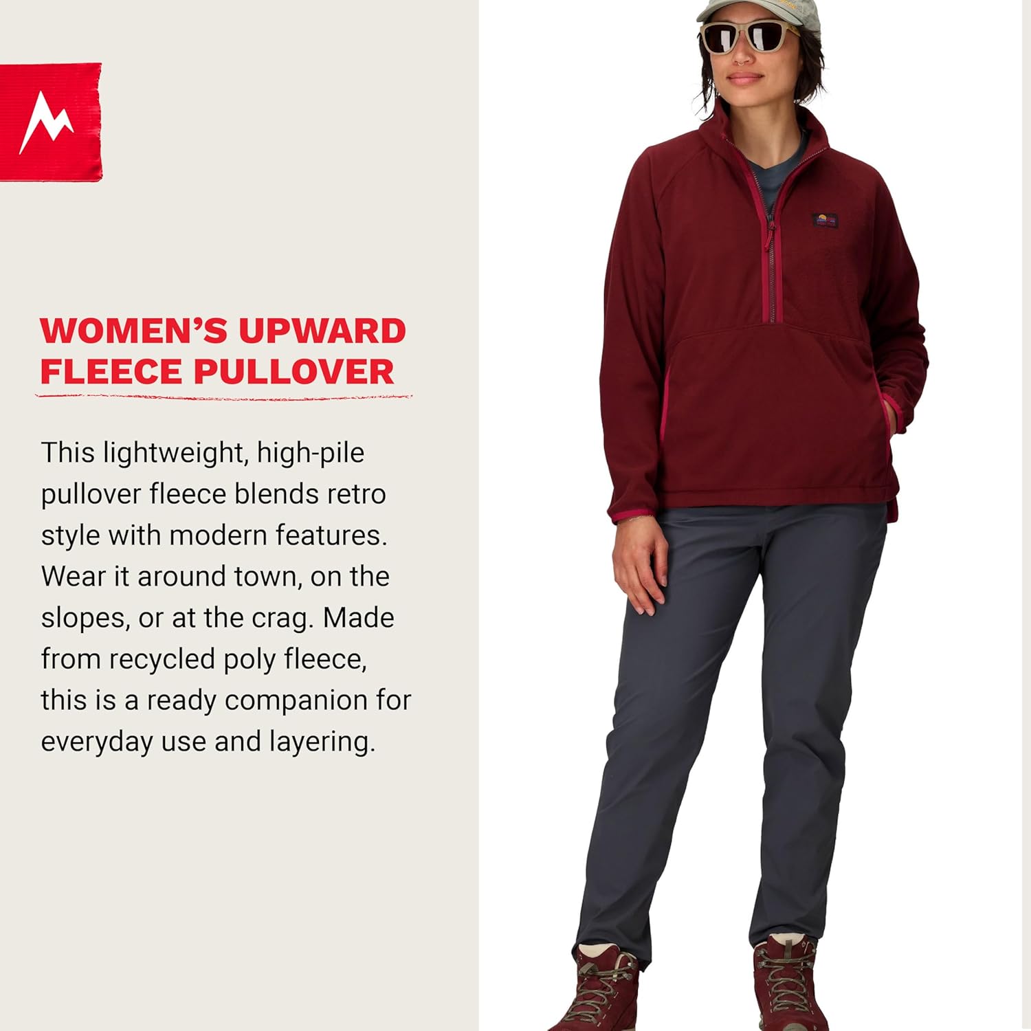 MARMOT womens Women's Upward Fleece Pullover - Image 4