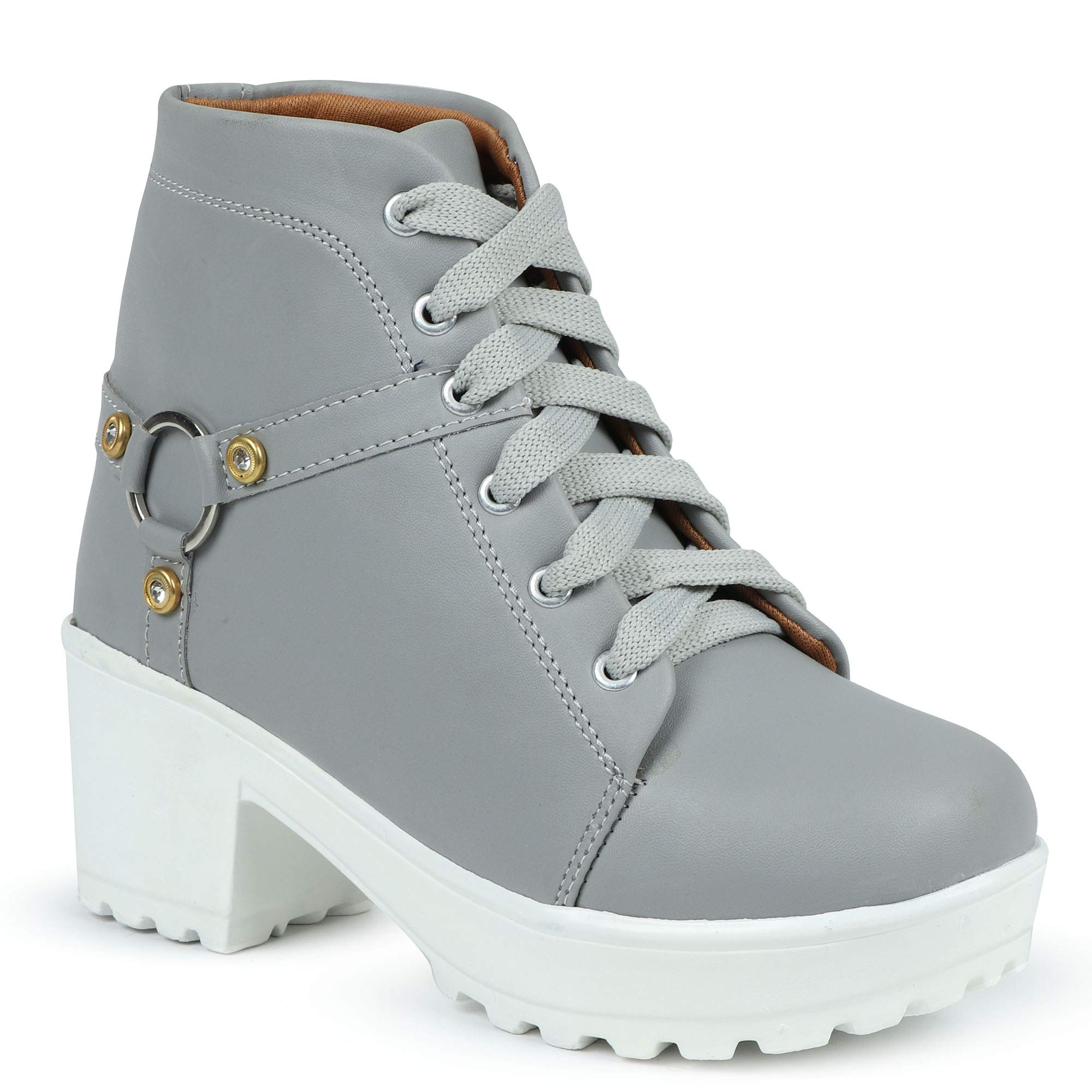 HimQuen Womens Fashion Casual Outdoor High Heel Ankle Boot (B08CSTKB3T) Amazon Price History, Amazon Price Tracker